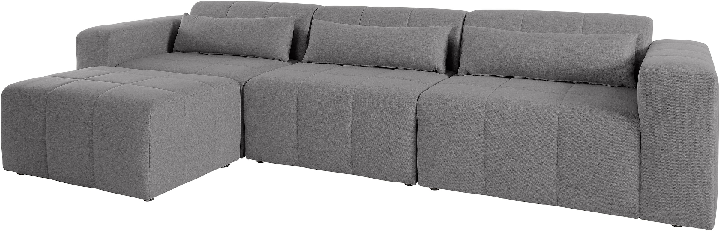 LeGer Home by Lena Gercke Ecksofa »Maileen L-Form«, Modulsofa, bestehend aus 4 Modulen, Farben mixbar