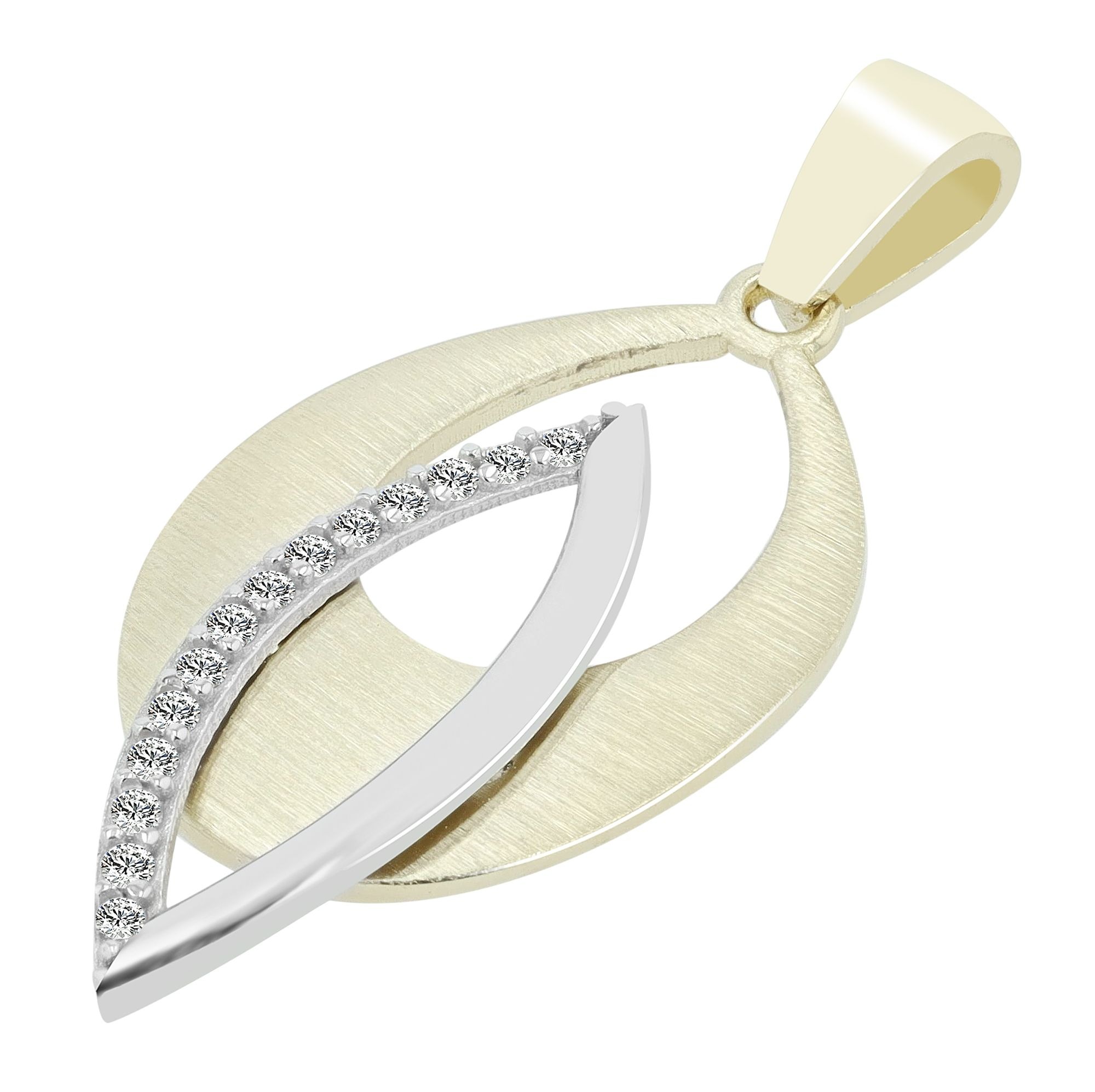 Adelia´s Kettenanhänger »Damen Anhänger aus 333 Gold mit Zirkonia«