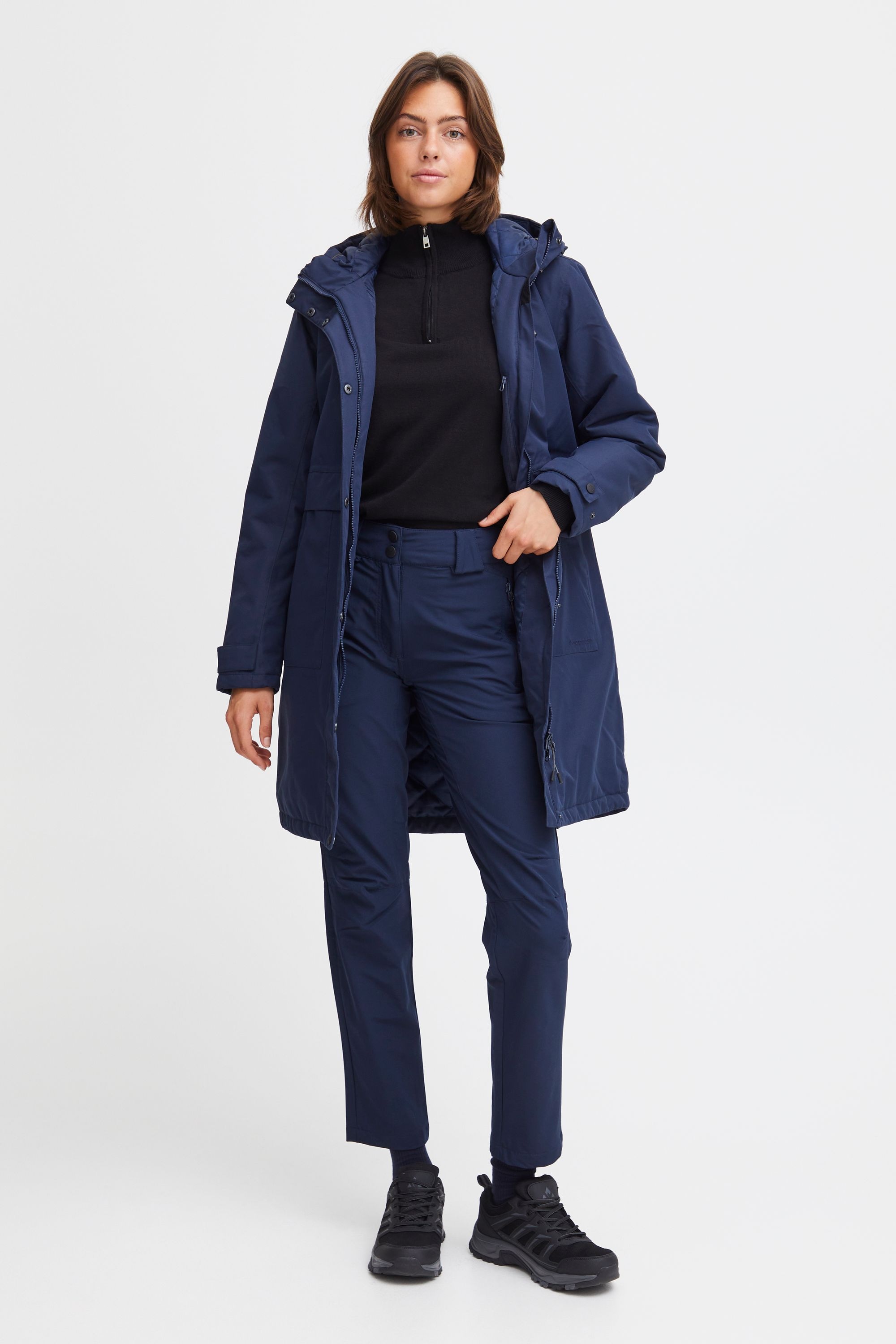 North Bend Winterjacke »Wintermantel NBMalika W W-PRO 8.000 mit wasserdichter Beschichtung«