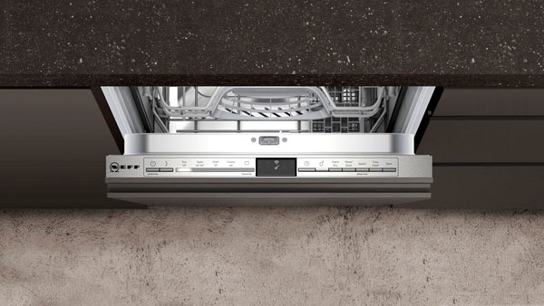 NEFF vollintegrierbarer Geschirrspüler N 30 »S853IKX02E«, 9 Maßgedecke, Info Light: projizierter Punkt während des Betriebs