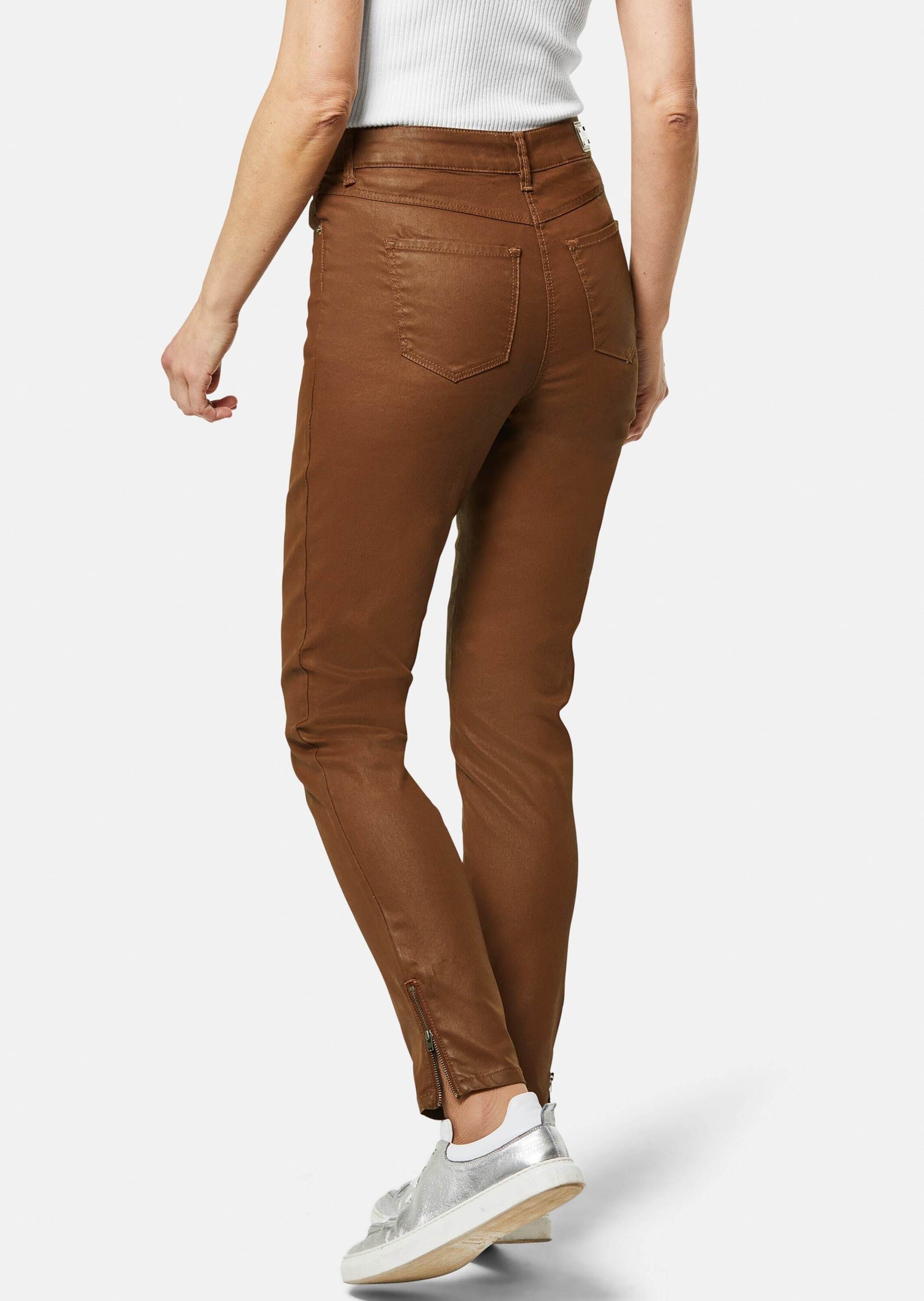 MADELEINE Regular-fit-Jeans »Jeans Beschichtete Skinny-Jeans«