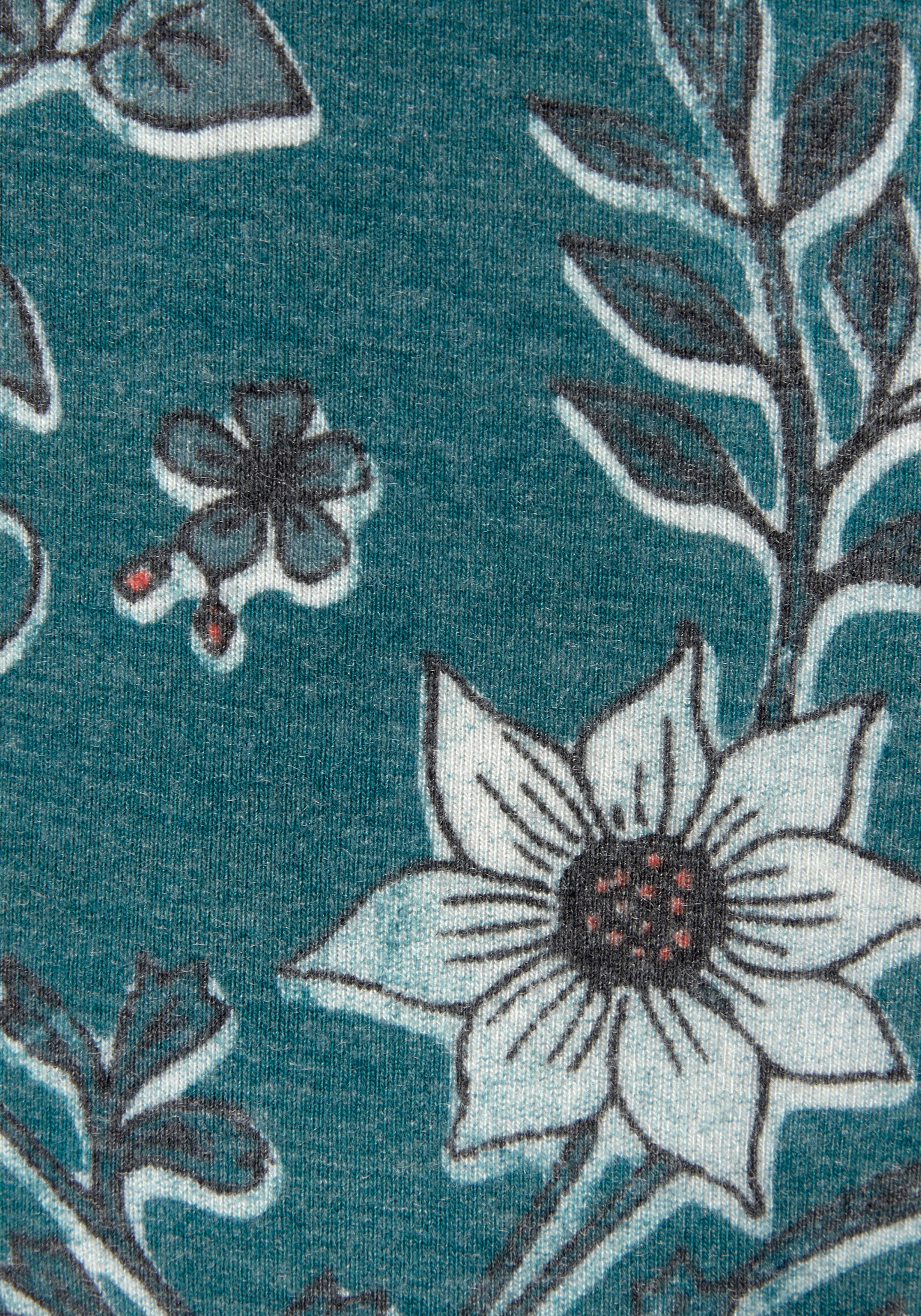 LASCANA Schlafshorts, im Blumen Allover-Druck