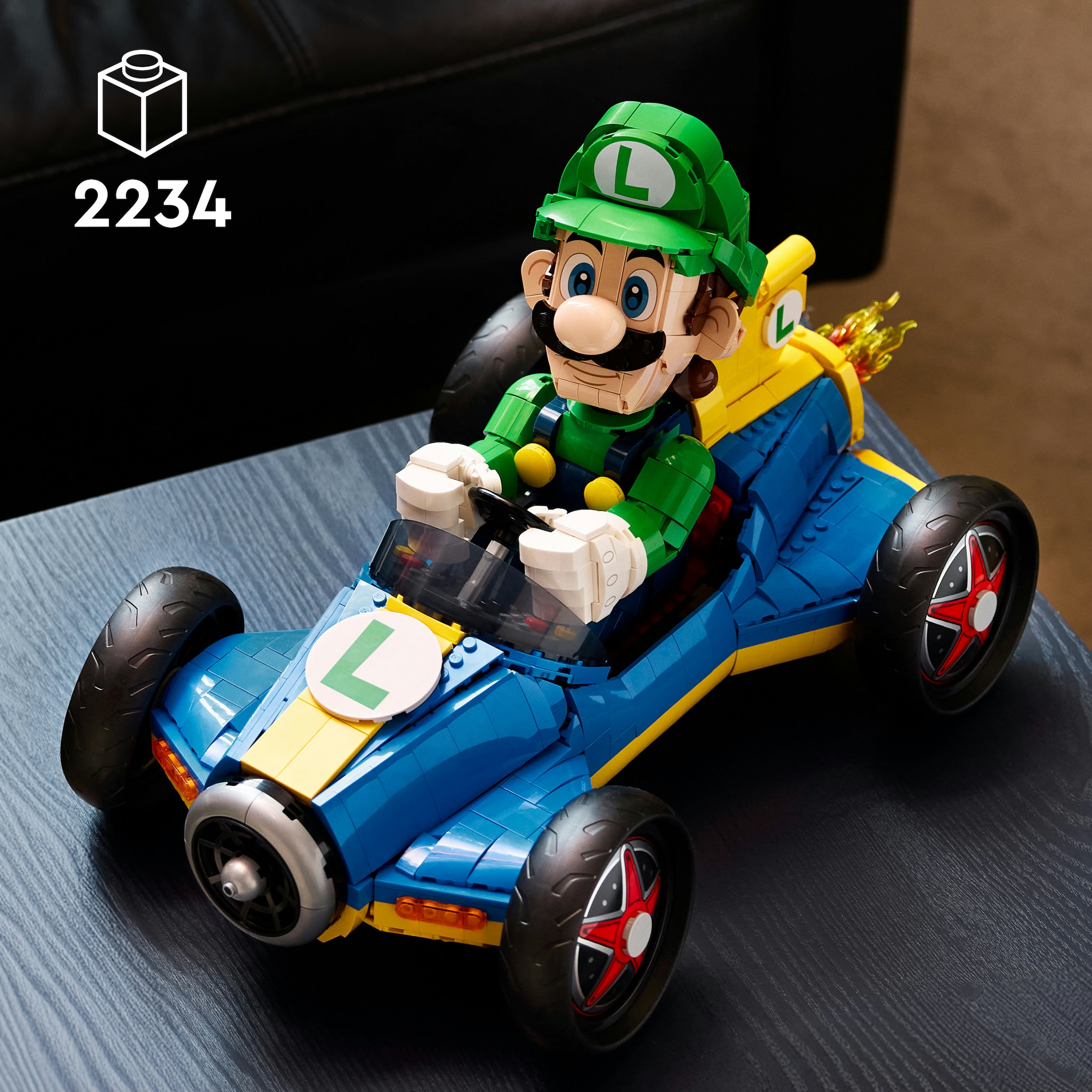 LEGO® Konstruktionsspielsteine »Mario Kart: Luigi & Turboflitzer (72050), LEGO Super Mario« Made in Europe