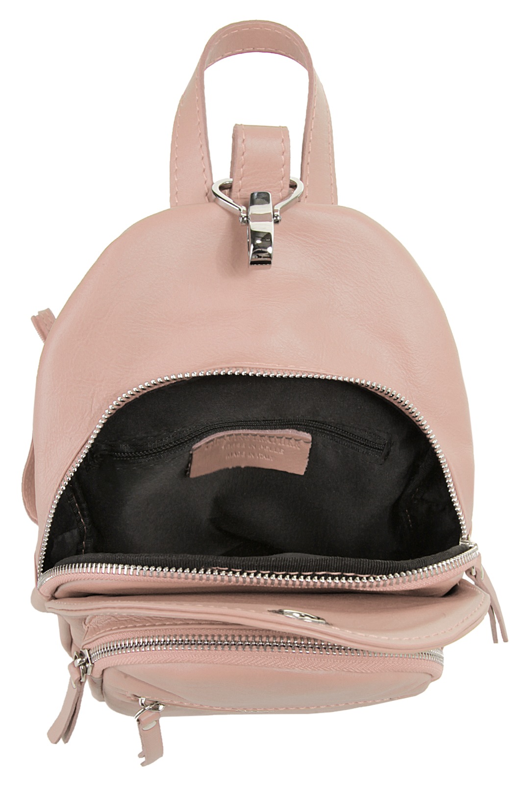 Samantha Look Cityrucksack echt Leder, Made in Italy