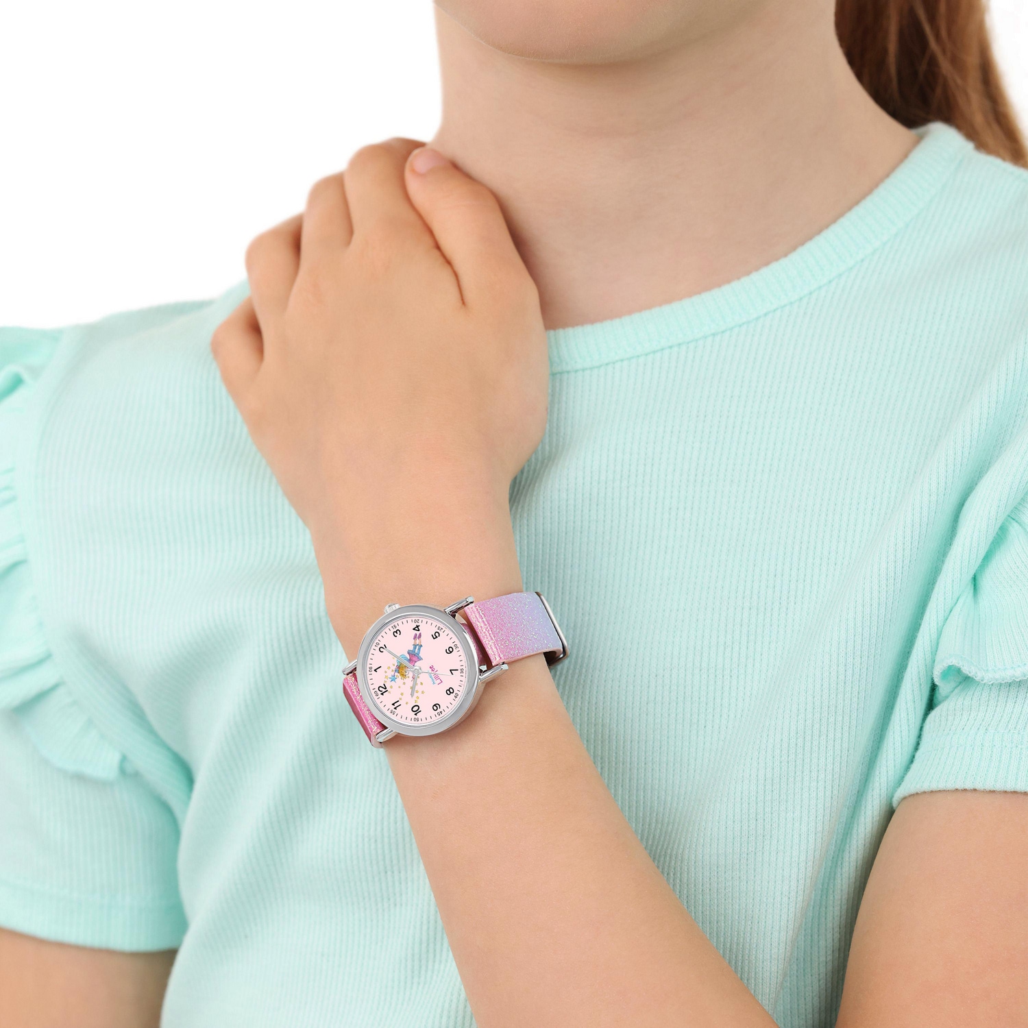 Prinzessin Lillifee Quarzuhr Armbanduhr, Kinderuhr, Mädchen, analog