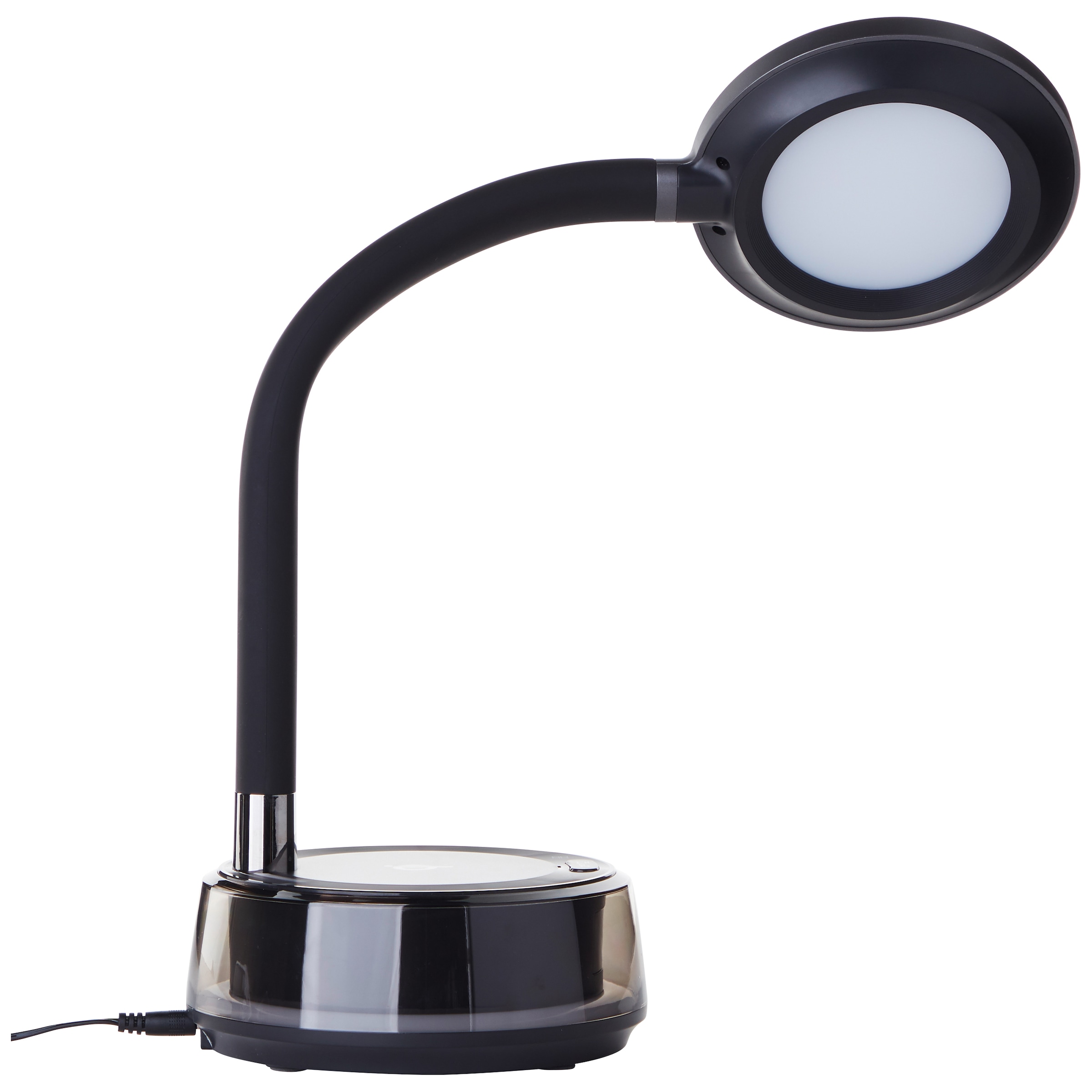 Brilliant LED Schreibtischlampe »Moonglow« LED-Modul 1 Stk. warmweiß - kaltweiß 790 lm, 2700-5000K, RGB-Sockel, Wireless Charging, dimmbar, 53 cm