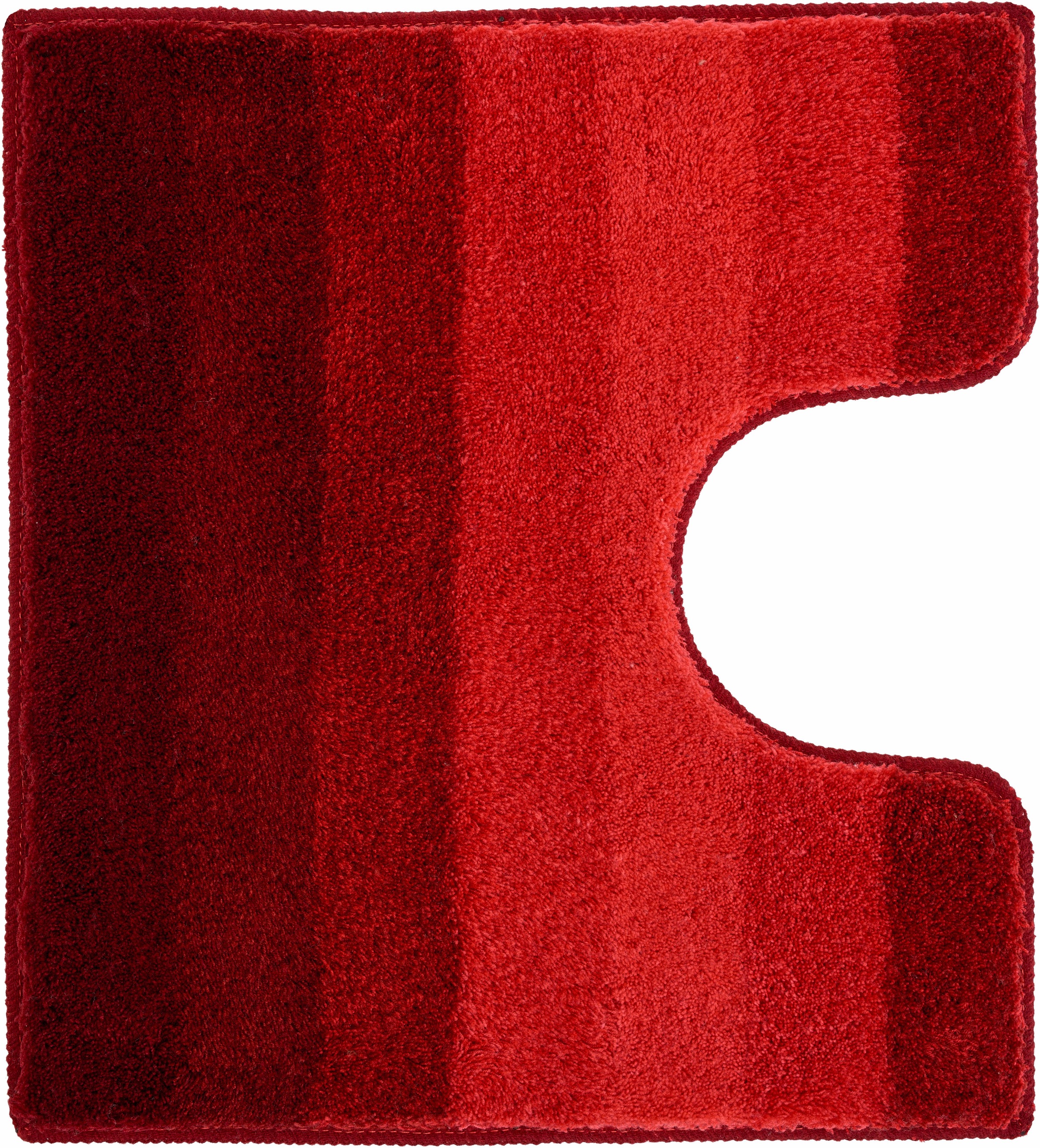 MEUSCH Badematte »Palace« Höhe 23 mm rutschhemmend beschichtet fußbodenheizungsgeeignet Badteppich, gestreift, mit Farbverlauf, waschbar