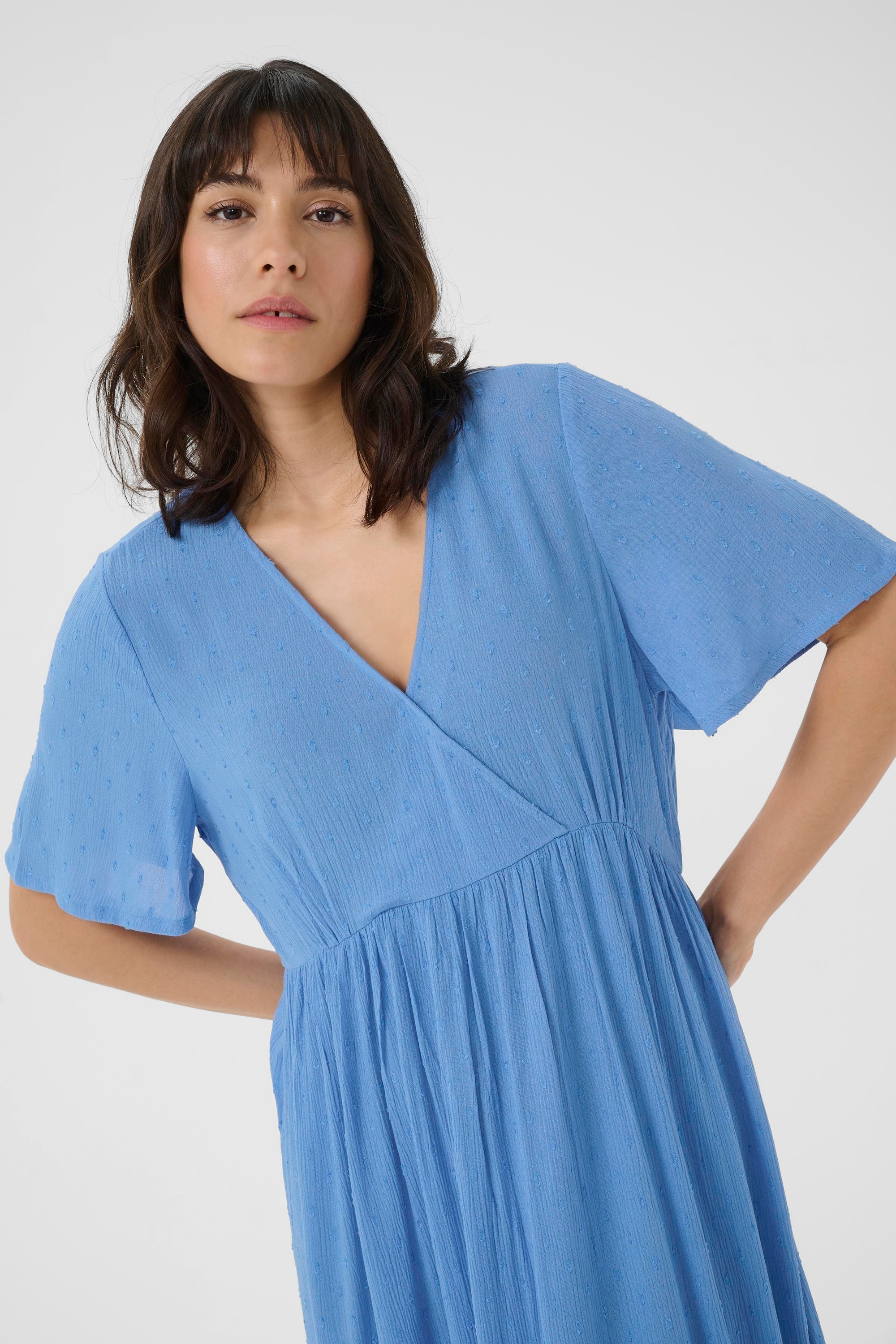 KAFFE Midikleid »Damen Kleid KAmyrna«