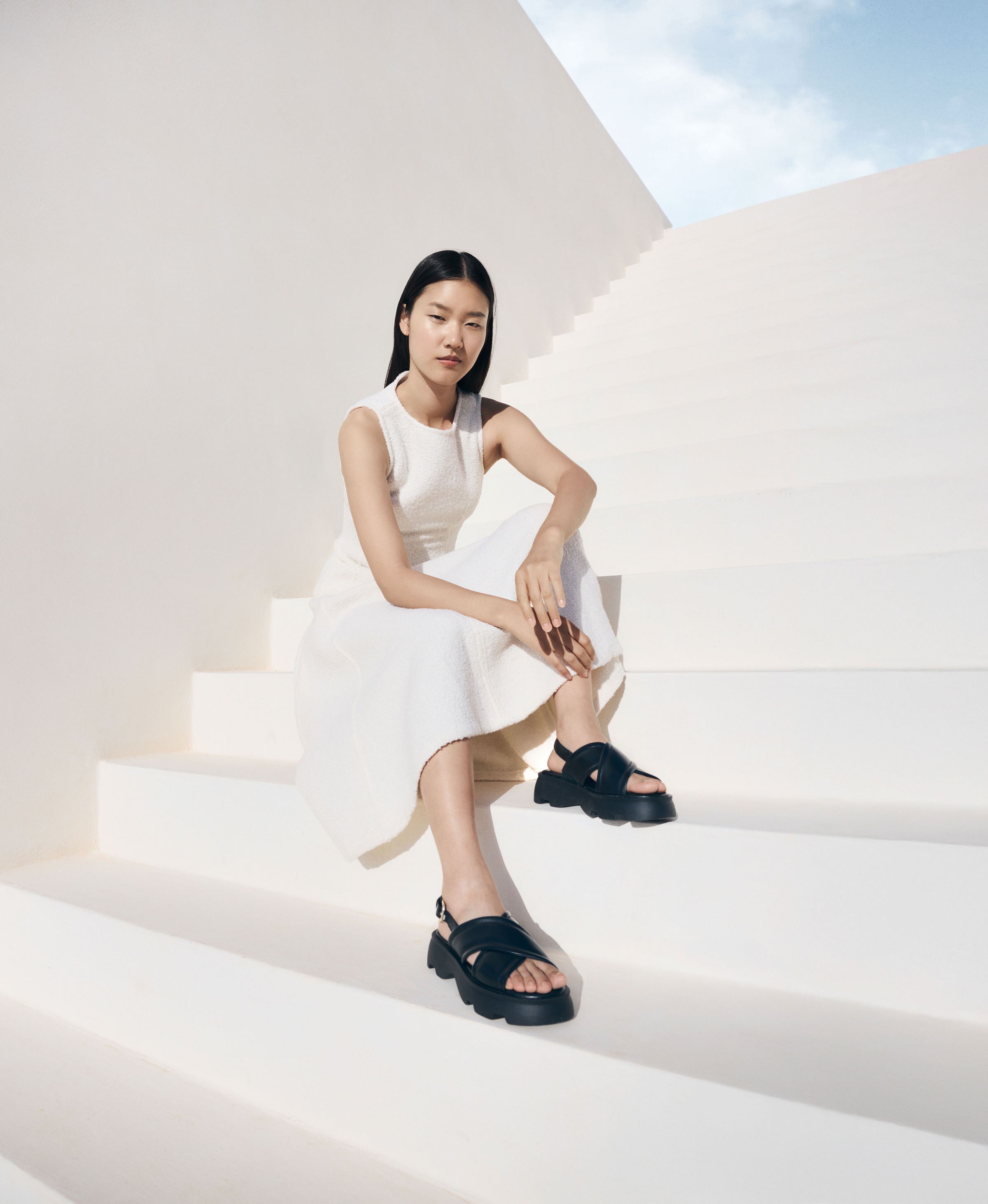 Gabor Sandalette »YORK«, Plateau, Riemchensandale, Sommerschuh in trendigem Look, G-Weite