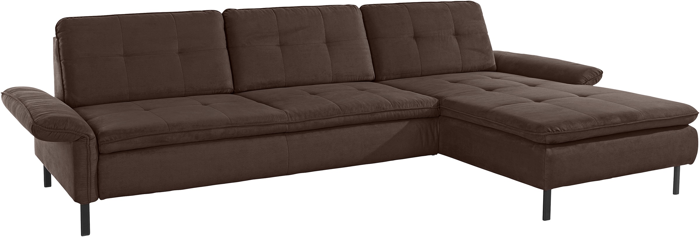 Home affaire Ecksofa »Birkholm L-Form« Armlehnverstellung, auch in Easy Clean Bezug - mit Wasser zu reinigen