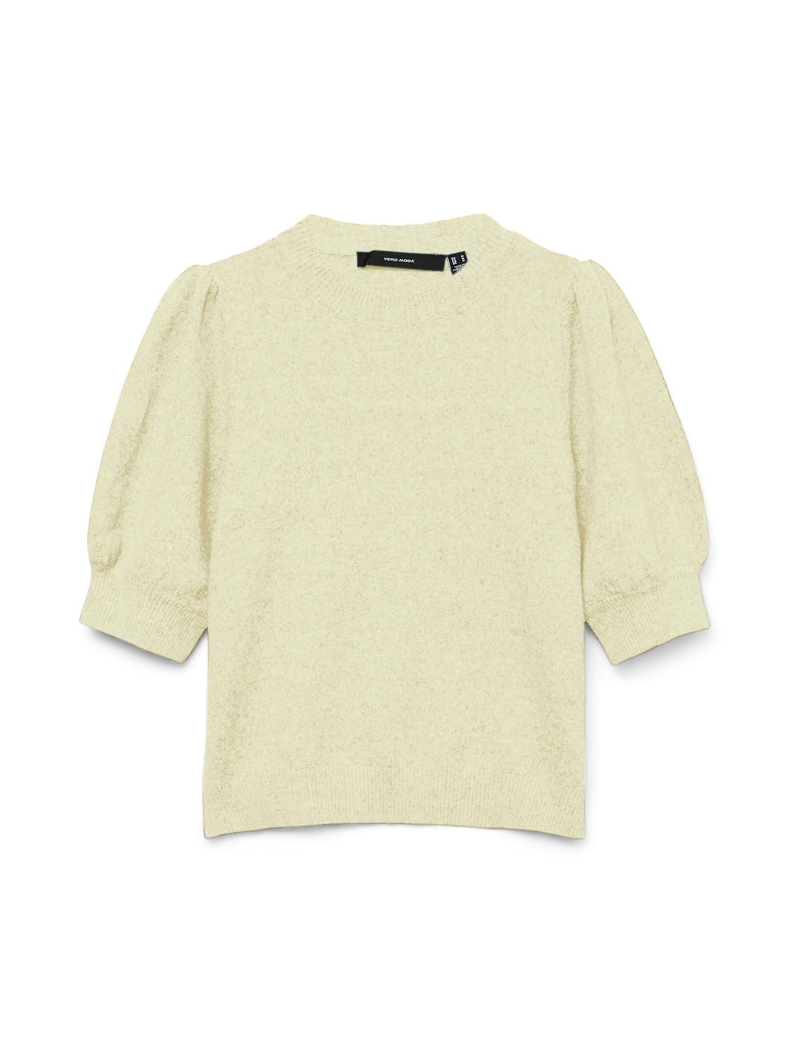 Vero Moda Kurzarmpullover »VMDOFFY 2/4 O-NECK PULLOVER GA NOOS«, mit leichten Puffärmeln