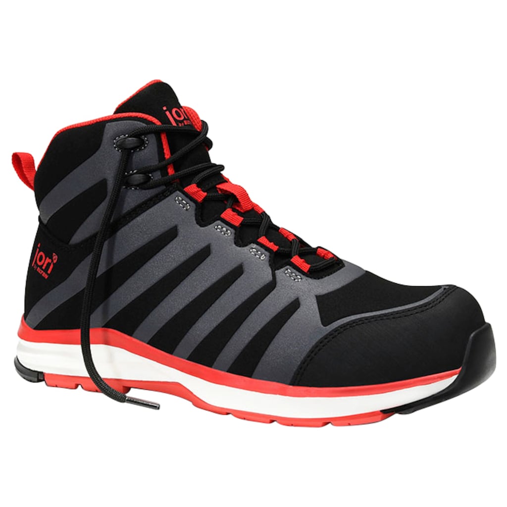 Jori Sicherheitsstiefel »jo_RAPID black-red Mid ESD S3«