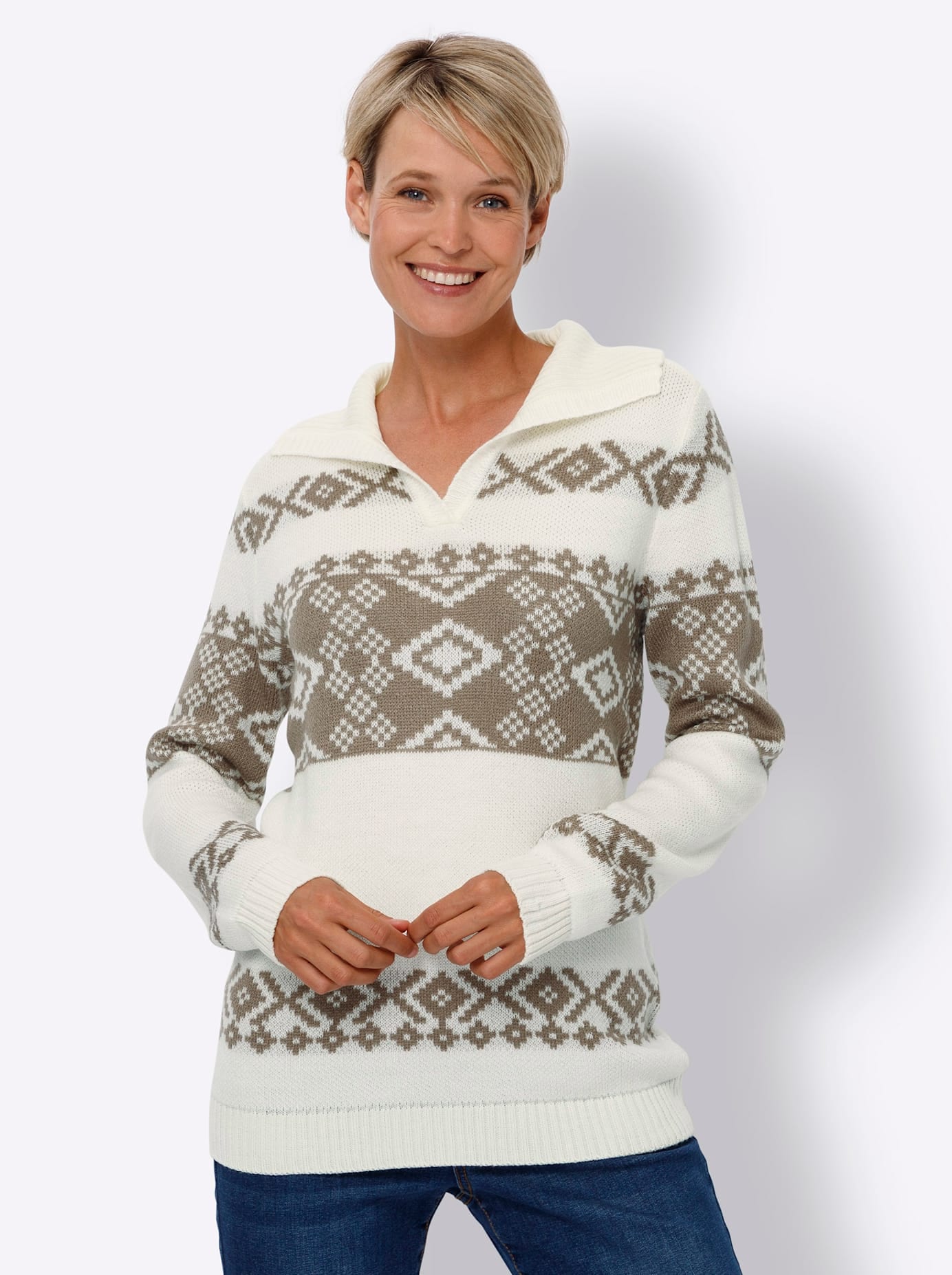 Classic Basics Norwegerpullover »Troyer«