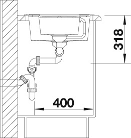 Blanco Granitspüle »METRA 6 S« aus SILGRANIT®, inkl. Edelstahl Multifunktionsschale