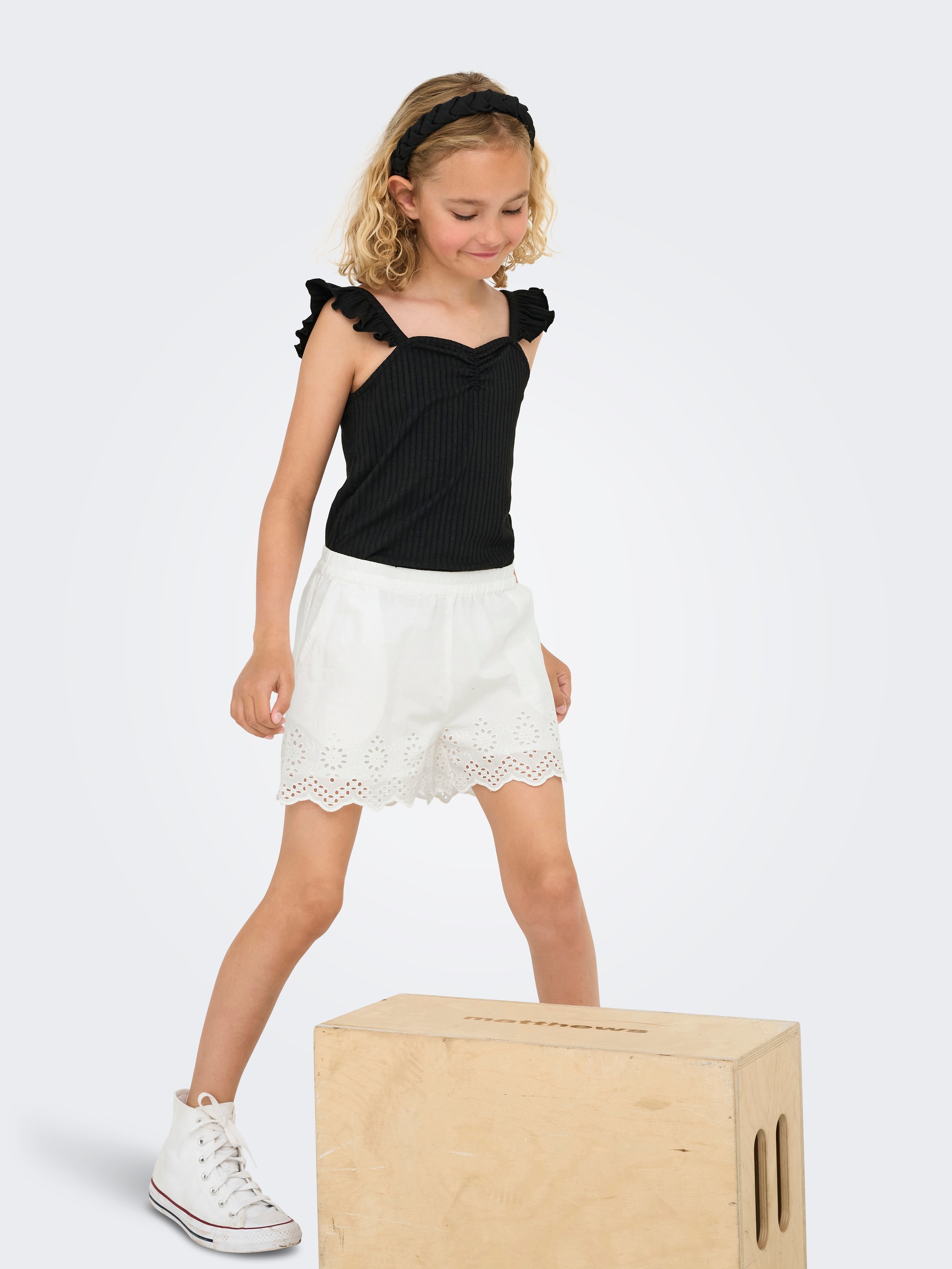 KIDS ONLY Shorts »KOGLOU LIFE EMB SHORTS WVN«