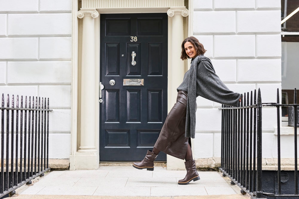 Rieker Winterstiefelette  Boots mit Innenreißverschluss und Profilsohle