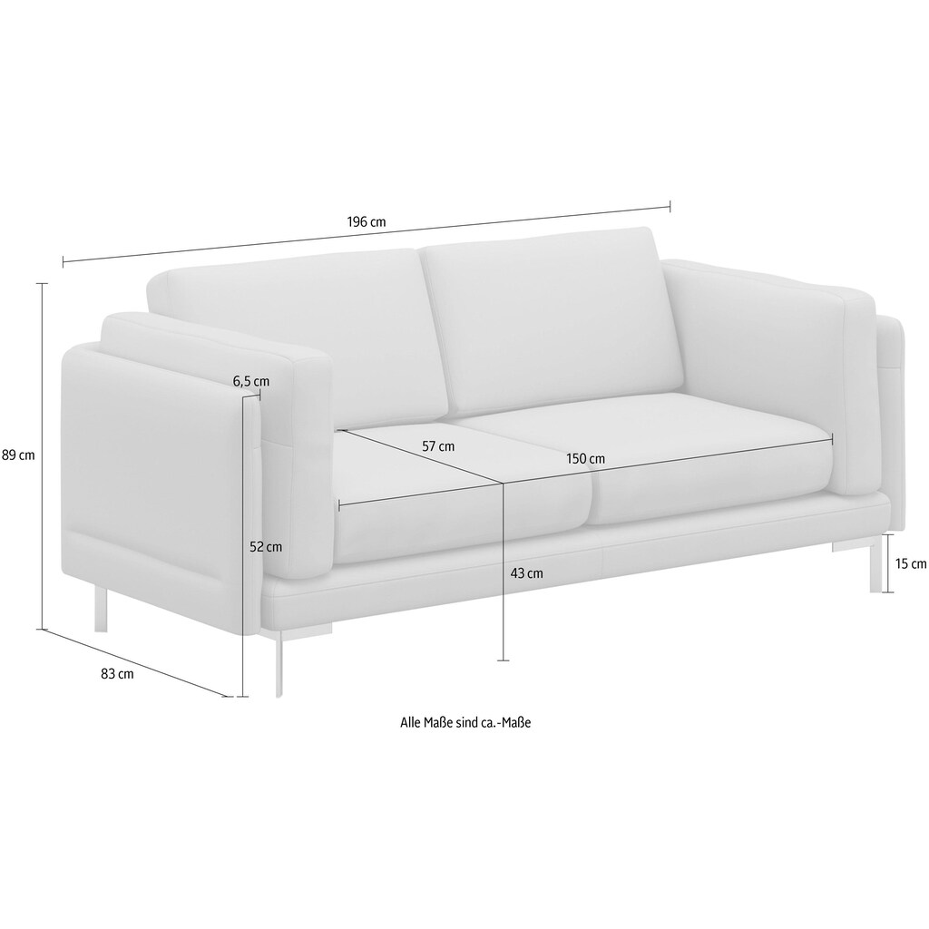 machalke® 2,5-Sitzer »vivien«