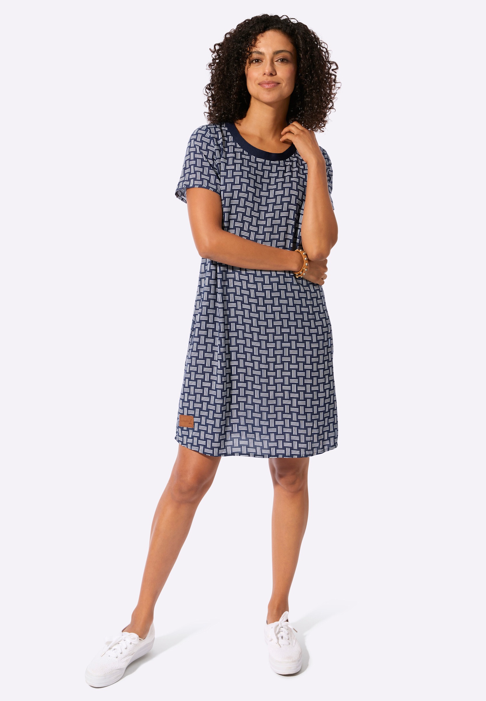 Witt Jerseykleid »Webkleid Webkleid in figurfreundlicher A-Linie«