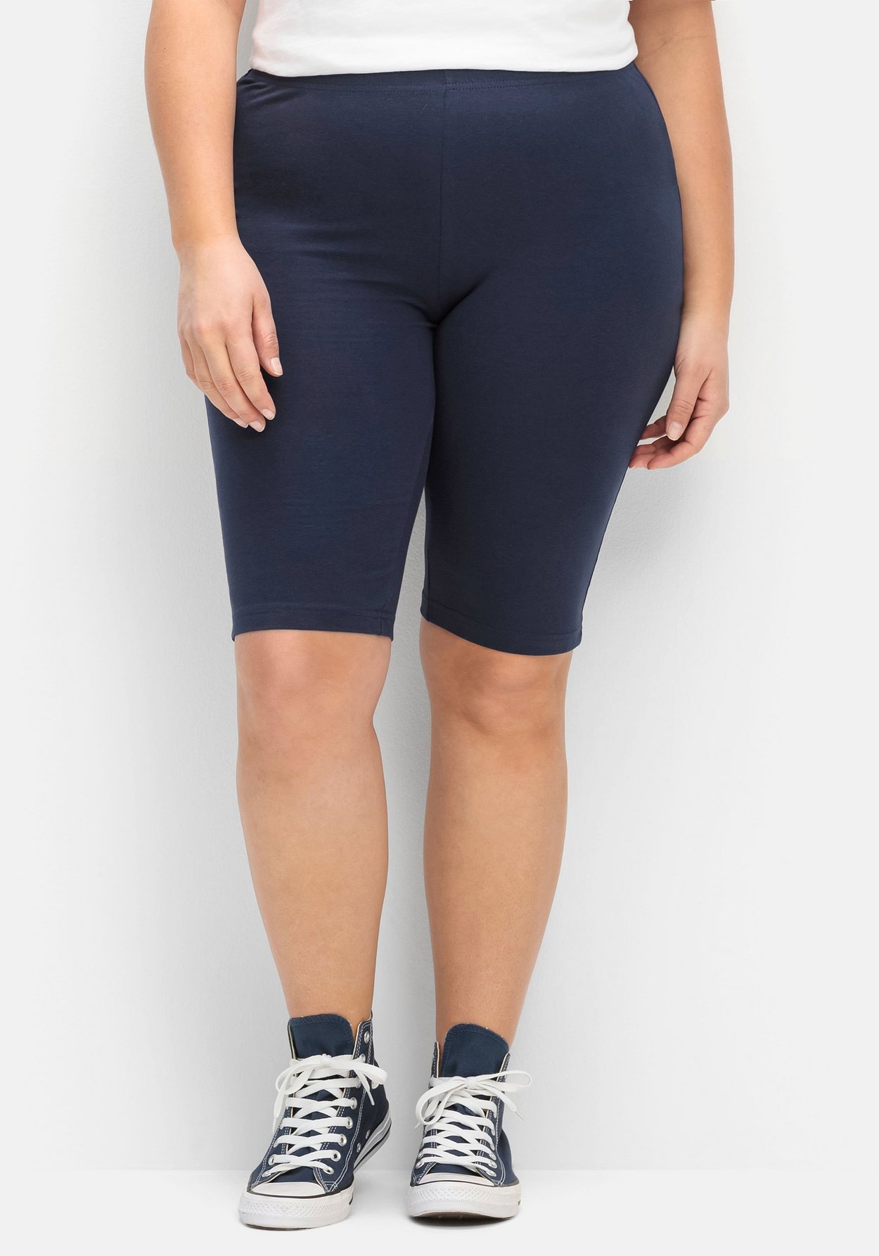 Sheego Radlerhose »Radlerhose mit hohem Baumwollanteil«