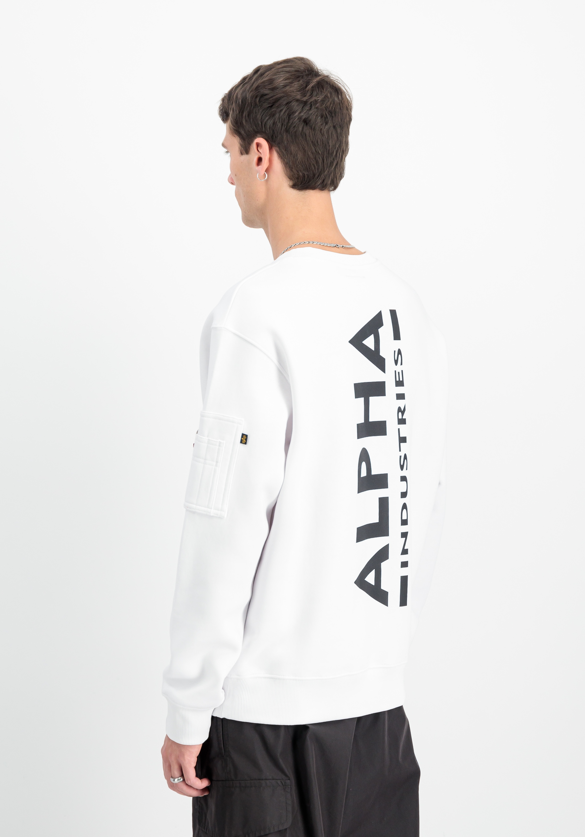 Alpha Industries Sweatshirt »Back Print Crewneck«
