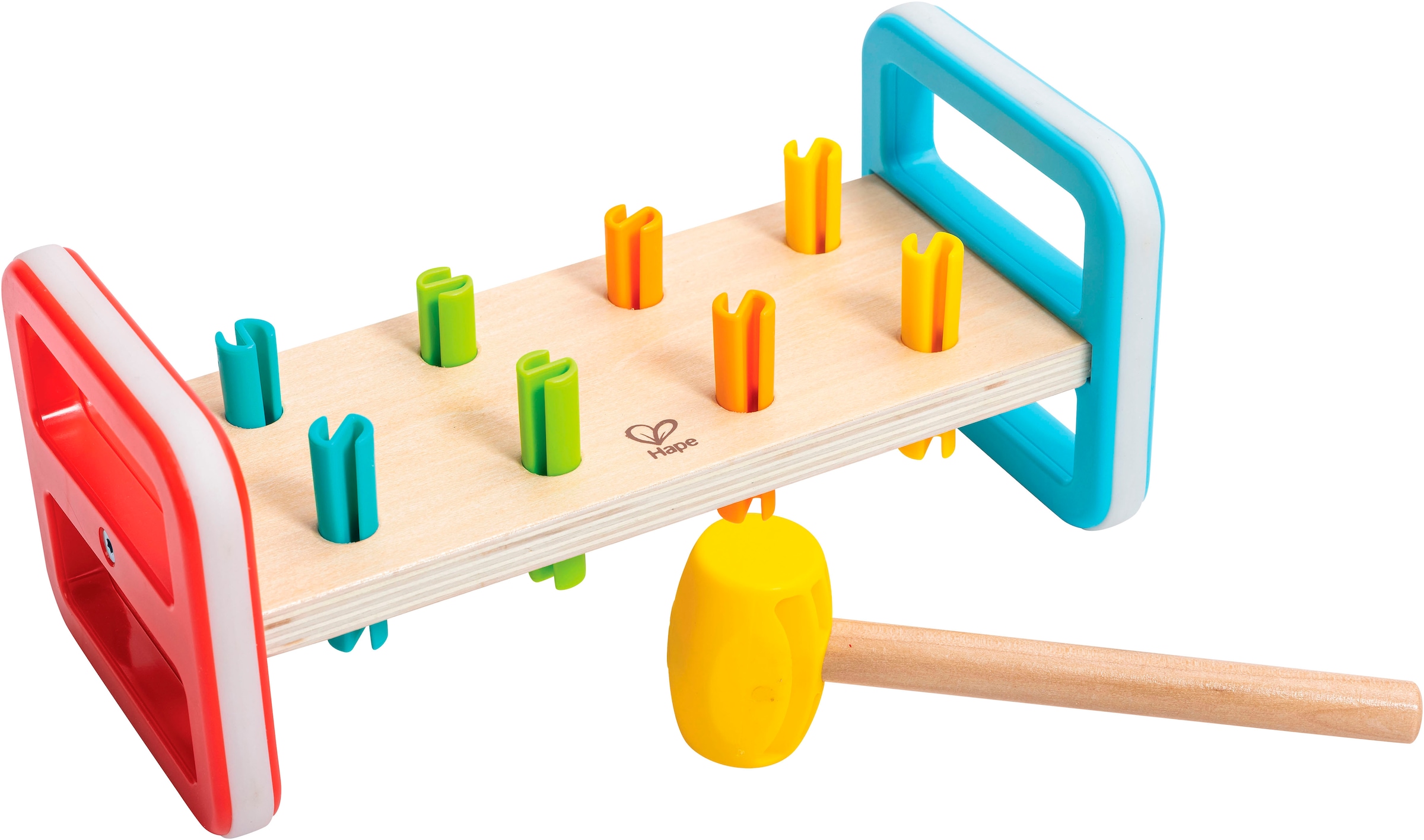 Hape Klopfbank »Regenbogen-Klopfbank«