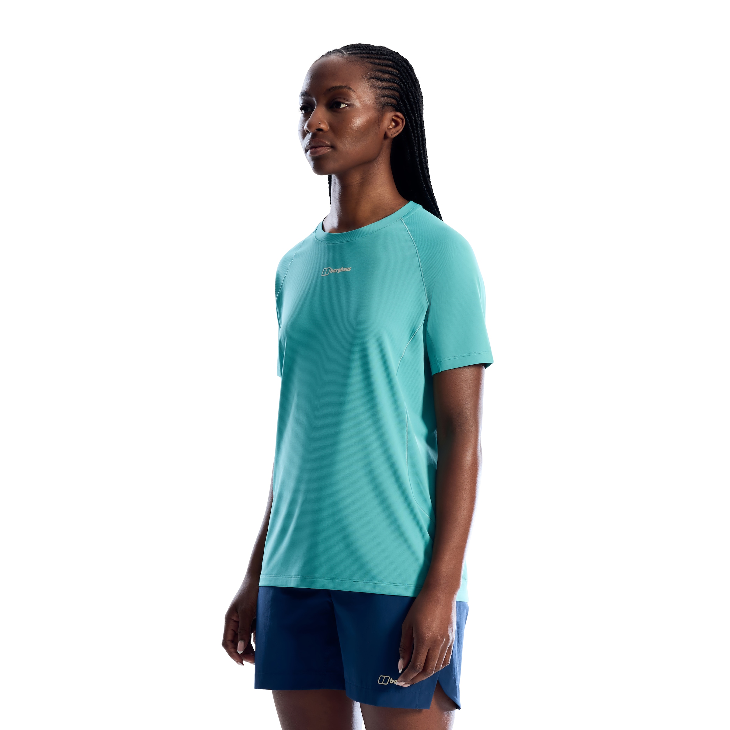 Berghaus T-Shirt »BOWBURN TECH TEE AF« mit Rundhalsausschnitt, Kurzarm, aus Polyester und Elasthan