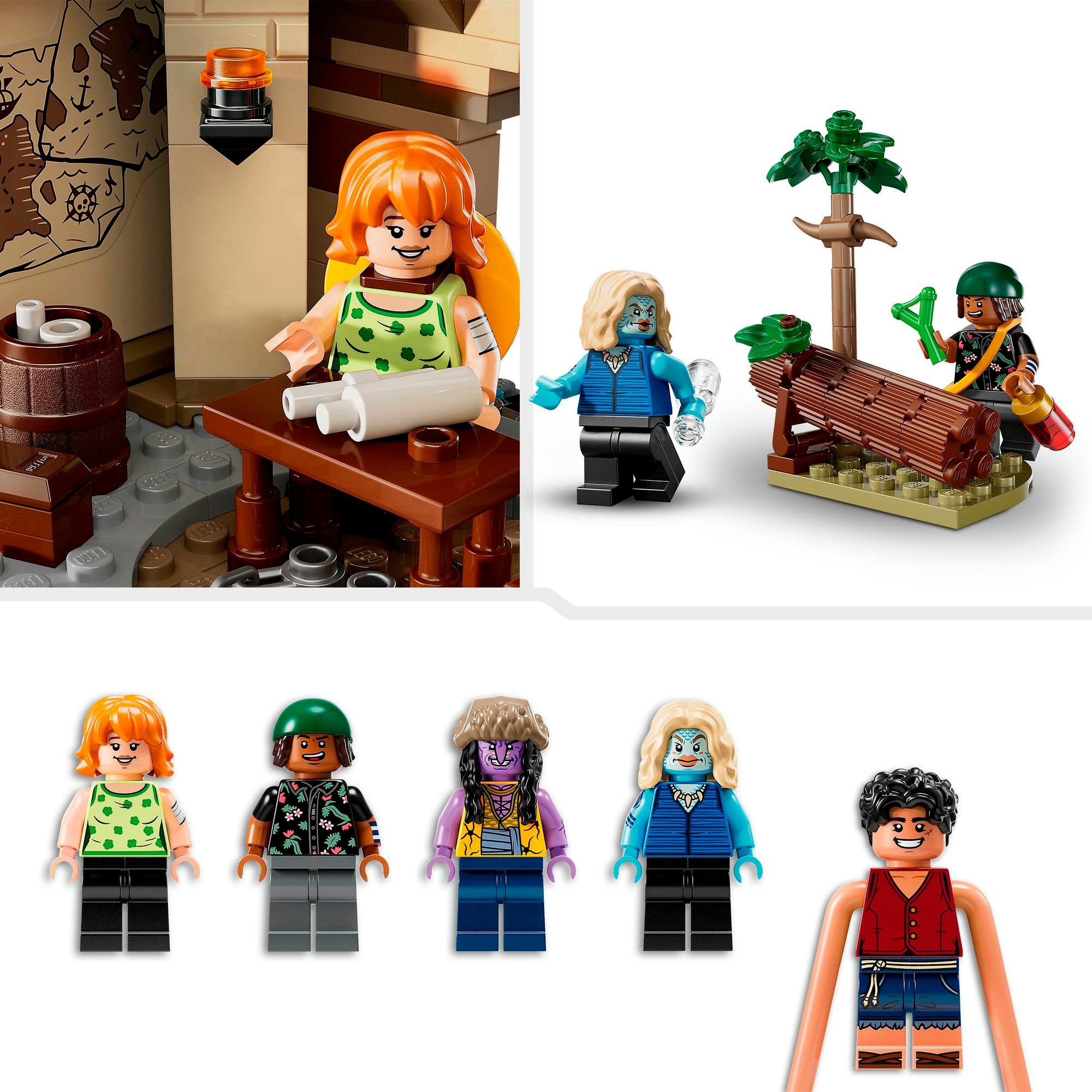 LEGO® Konstruktionsspielsteine »Showdown im Arlong Park (75638), LEGO One Piece«, (926 St.), Made in Europe