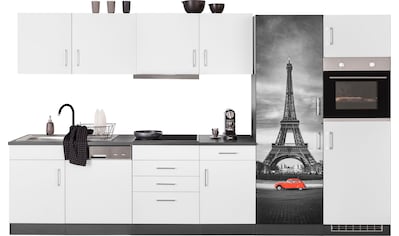 HELD MÖBEL Küchenzeile »Paris«, mit E-Geräten, Breite 340 cm, wahlweise mit... kaufen
