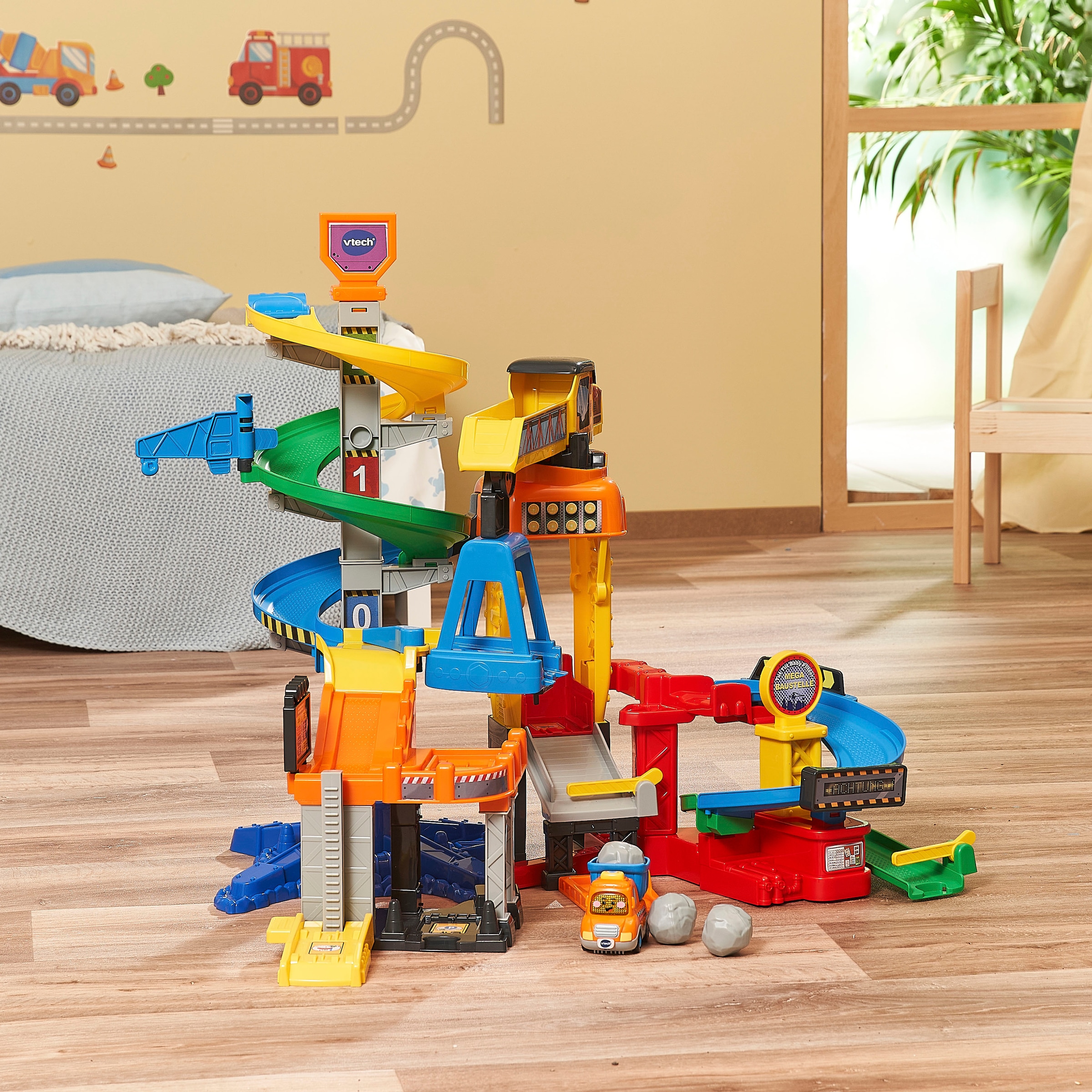 Vtech® Spielwelt »Tut Tut Baby Flitzer, Mega Baustelle«, mit Sound