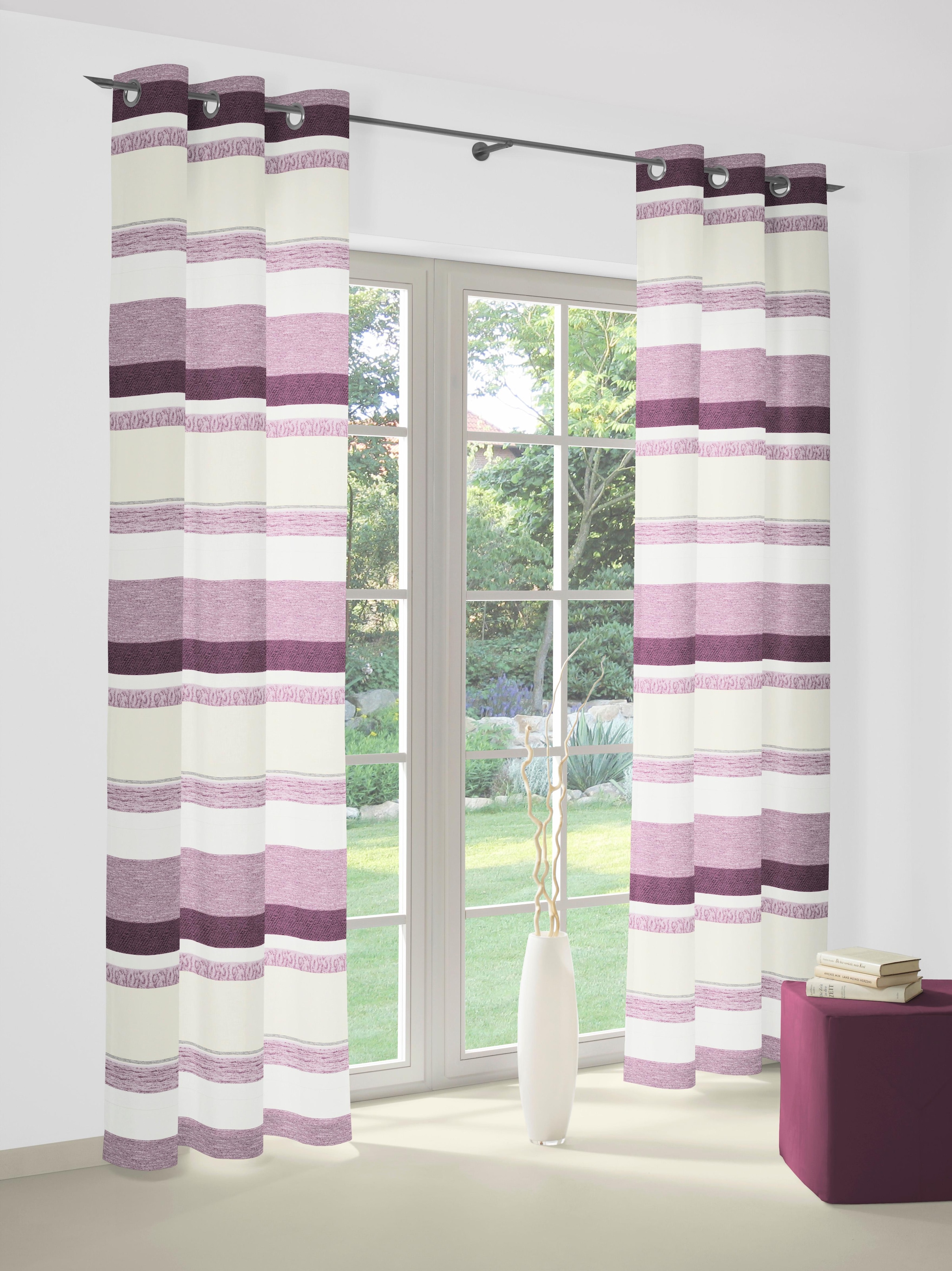 Wirth Vorhang »Novara« Ösen 1 Stk. tlg.