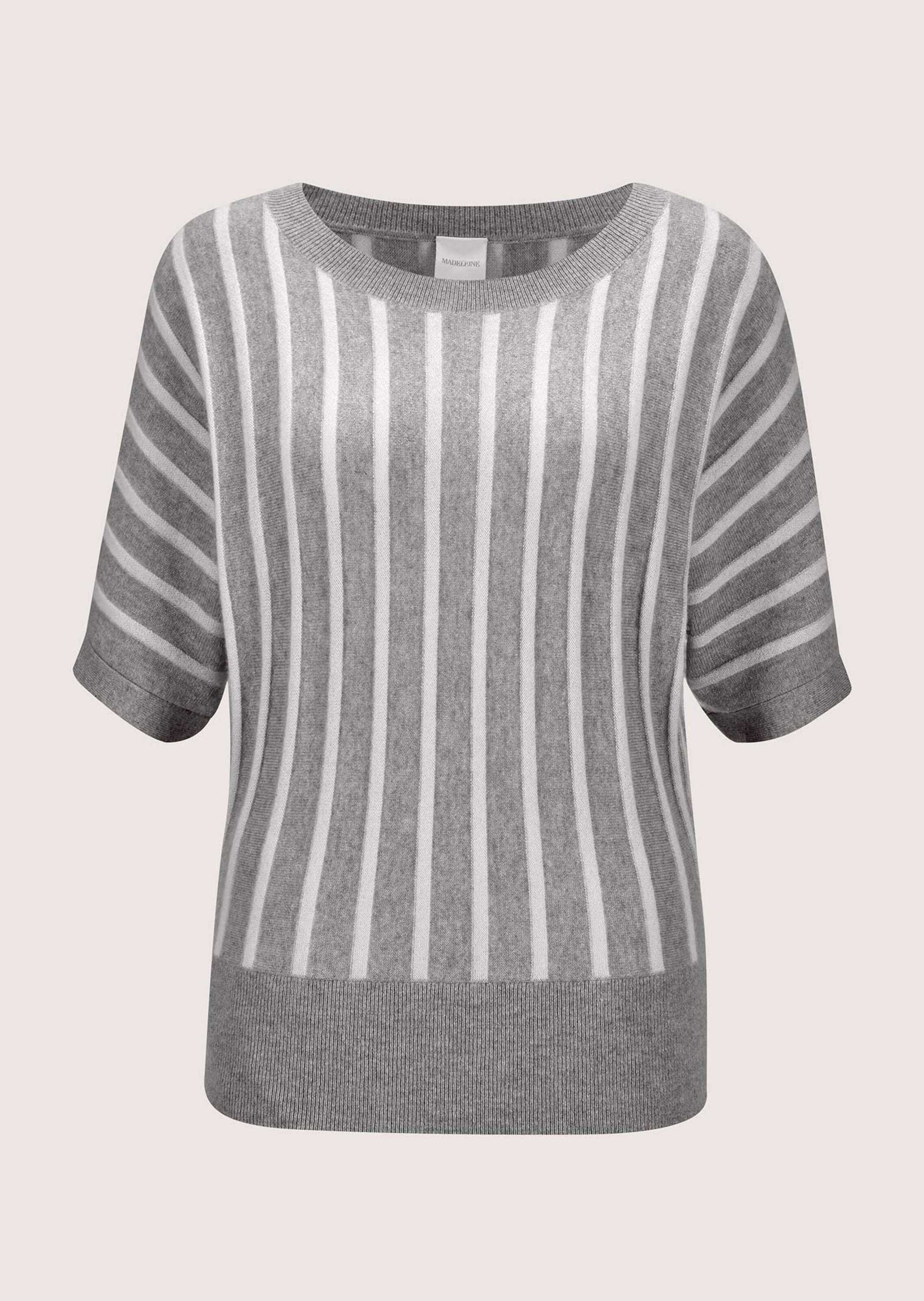 MADELEINE Longpullover »Pullover Sommerlicher Pullover mit Streifen«