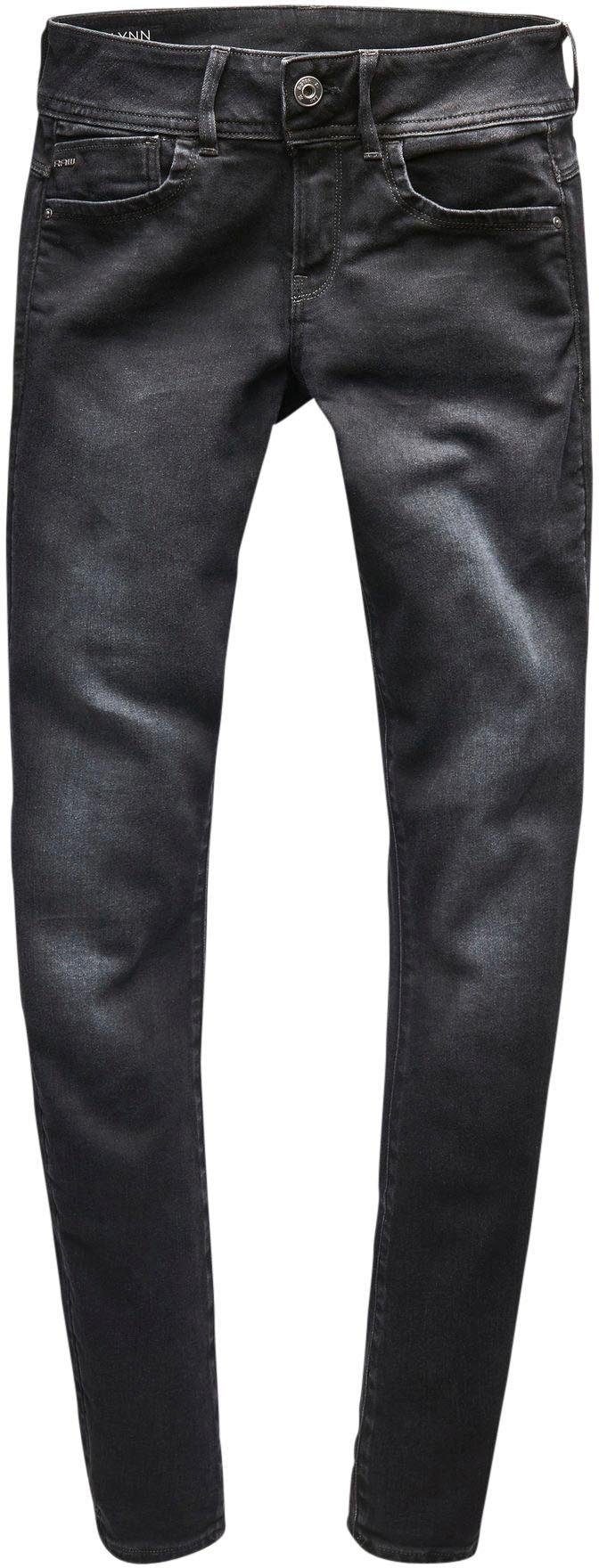 G-STAR Skinny-fit-Jeans »Mid Waist Skinny«, mit Elasthan-Anteil