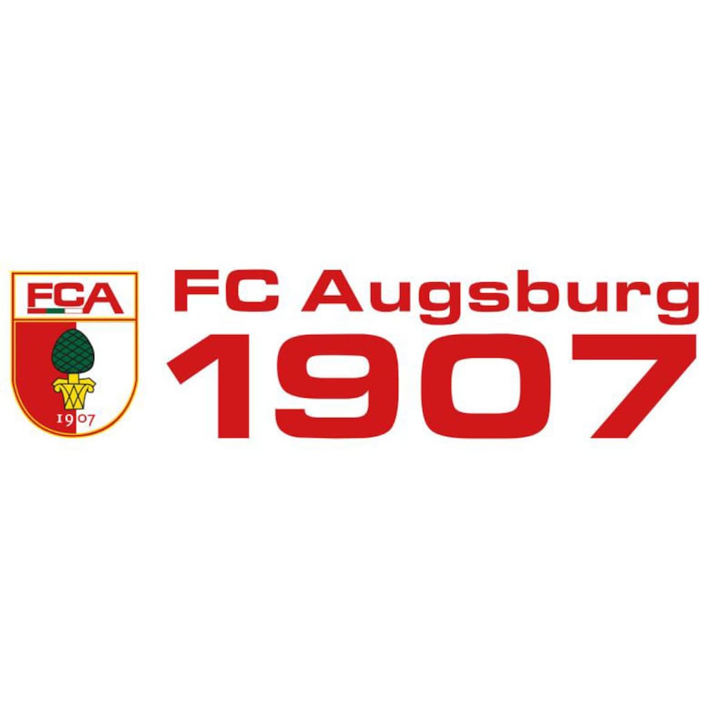 Wall-Art Wandtattoo »Fußball FC Augsburg 1907«, (1 St.)