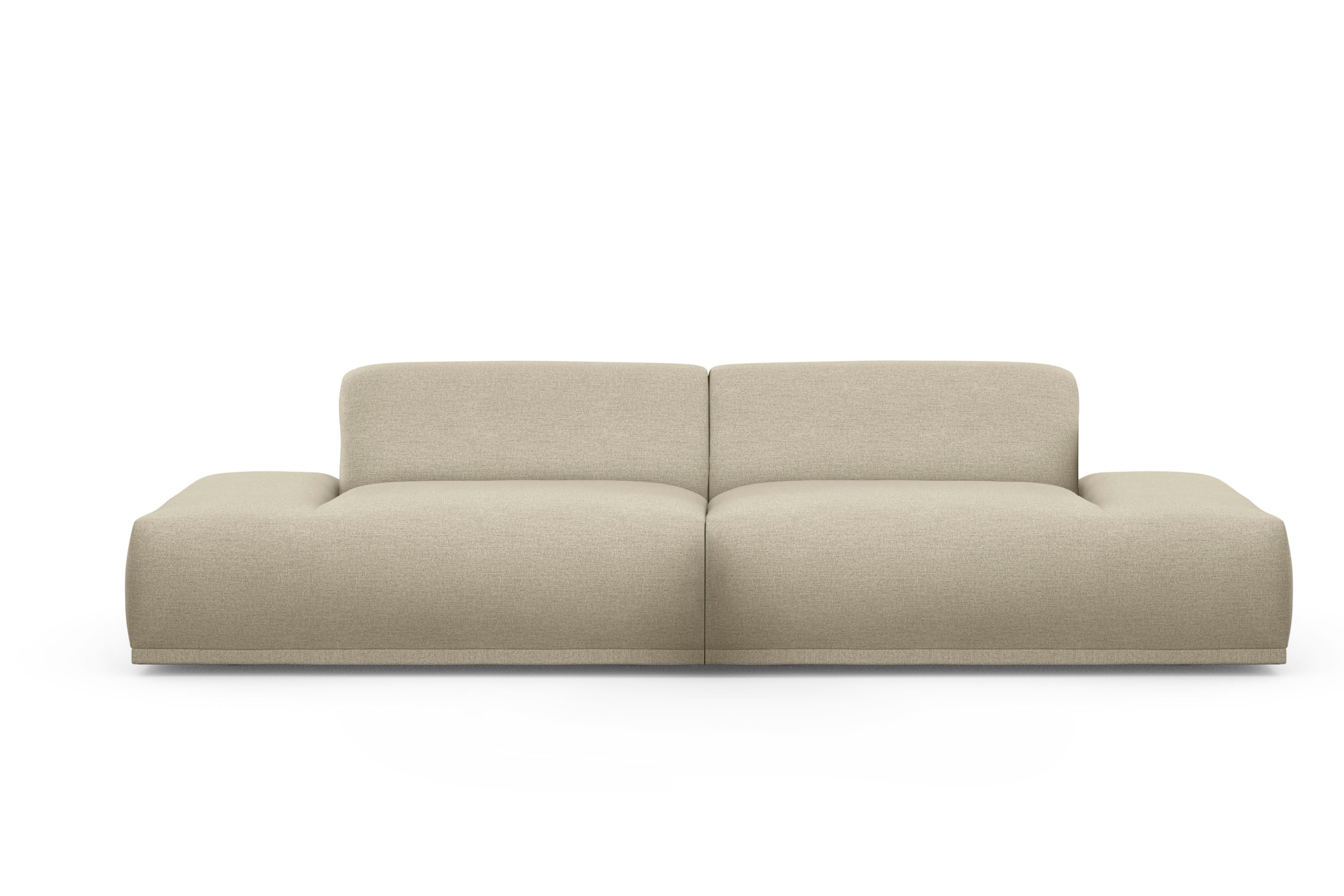 TRENDMANUFAKTUR Big-Sofa »Braga, toller Sitzkomfort, Designsofa«, in moderner Optik, mit hochwertigem Kaltschaum