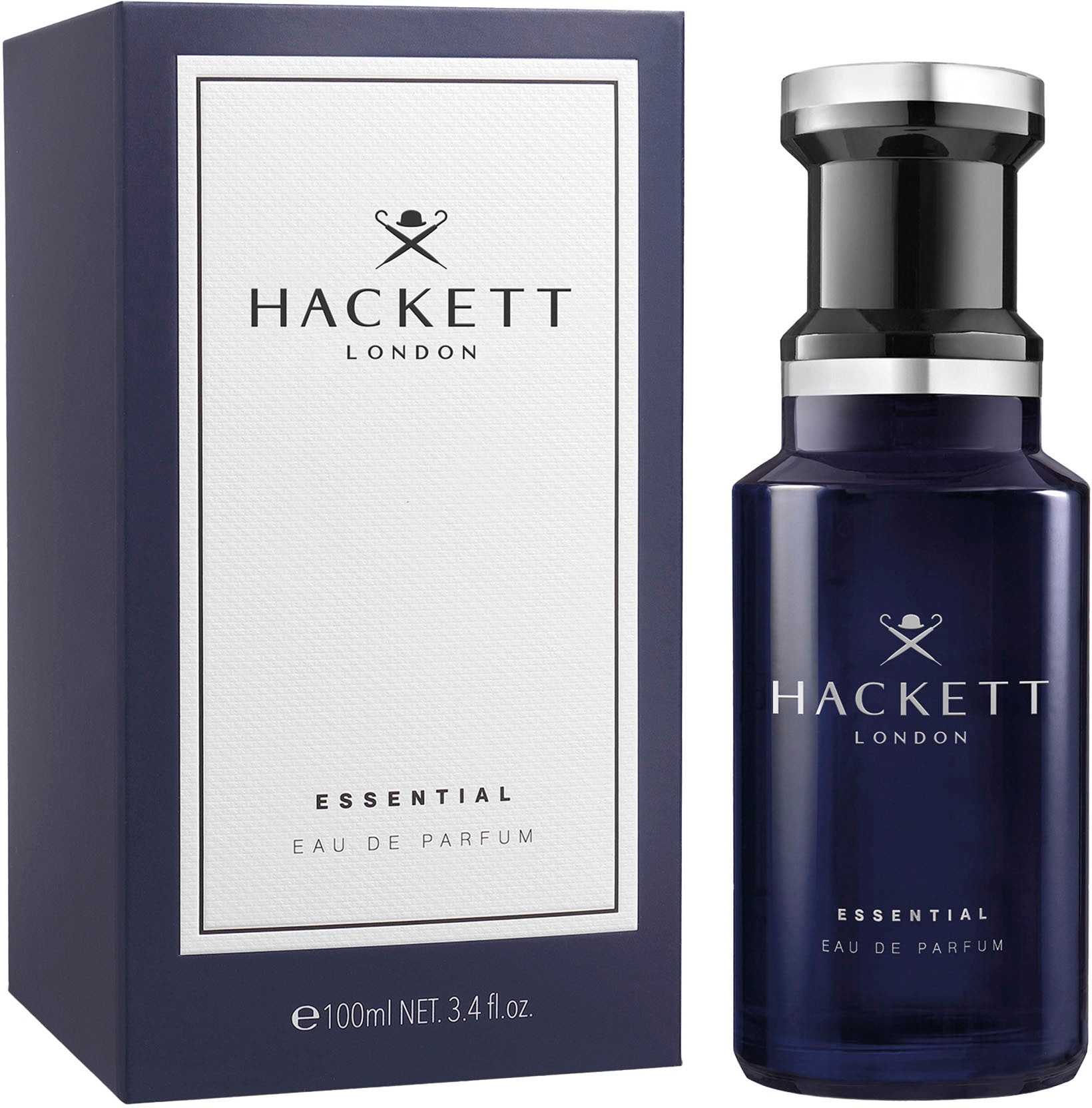 Hackett London Eau de Parfum »Hackett ESSENTIAL – EdP 100 ml«, Elegante Fusion aus Tradition und Moderne.