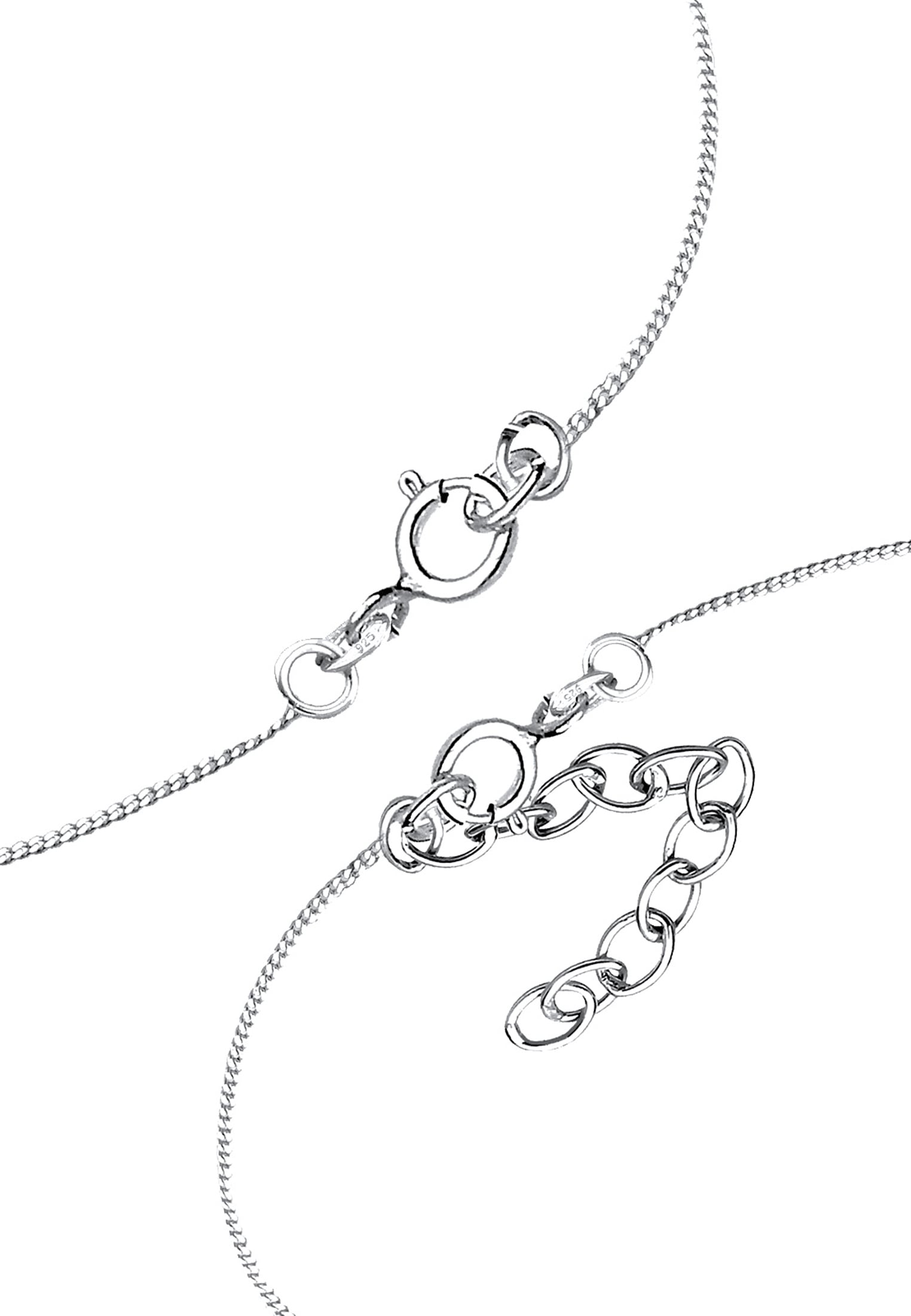 Elli Ketten-Set »Halskette Mutter Tochter Stern Anhänger 925 Sterling Silver«