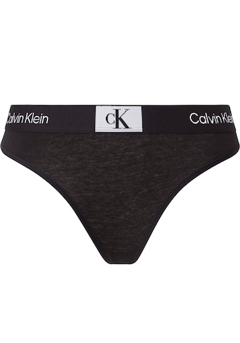 Calvin Klein Tanga »MODERN THONG«, mit klassischem Logobund kaufen