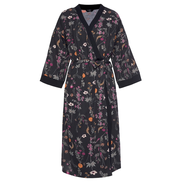 LASCANA Kimono, mit Wildblumen Muster bei ♕