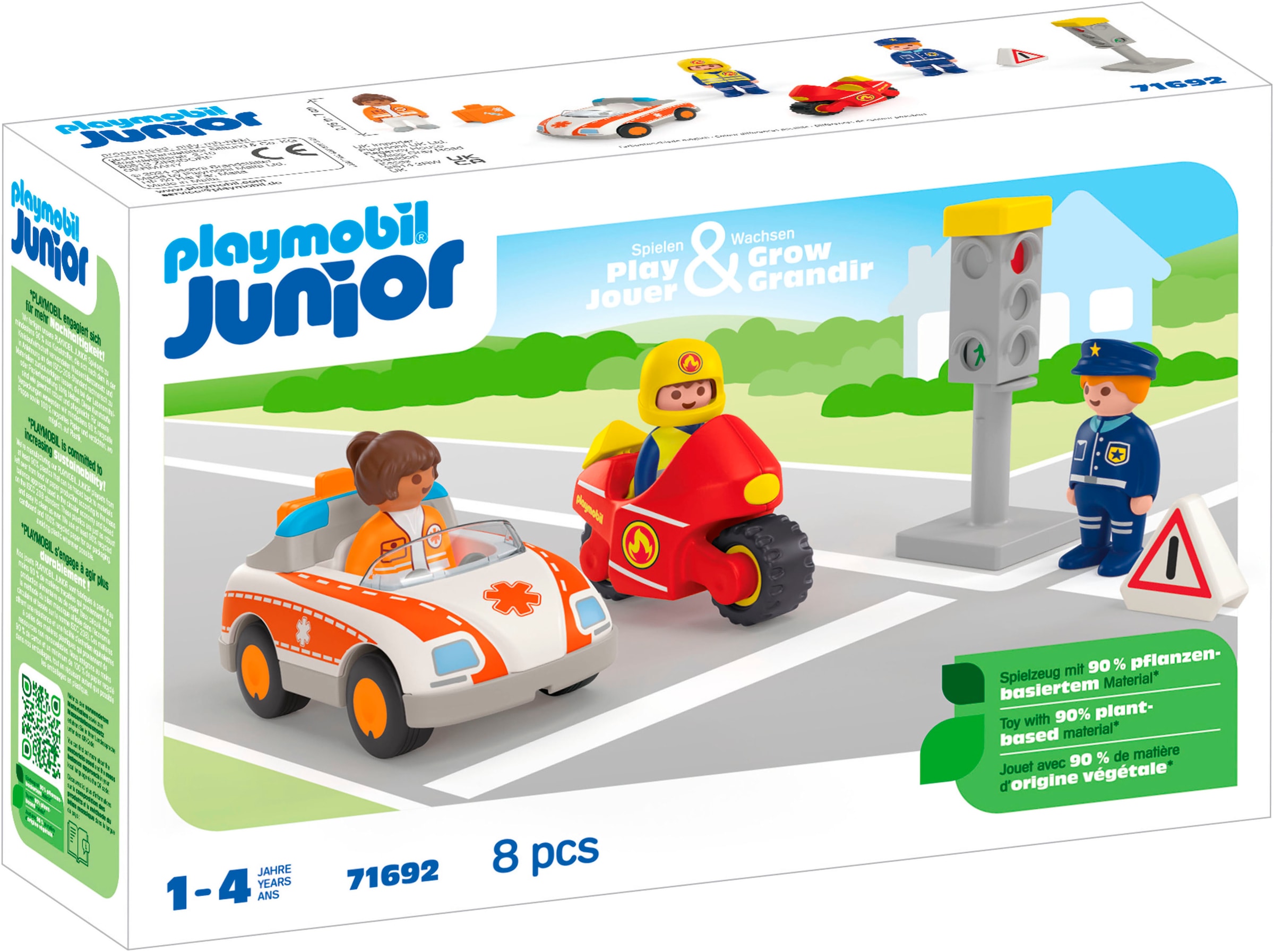 Konstruktions-Spielset »Helden des Alltags (71692), JUNIOR«, (8 St.), Made in Europe