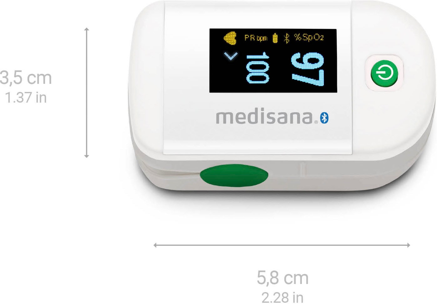 Medisana Pulsoximeter »PM100«, Connect, Bluethooth