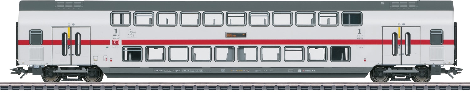 Personenwagen »IC2 Doppelstock-Mittelwagen DApza 687.2, 1. Klasse - 43486«, Made in...