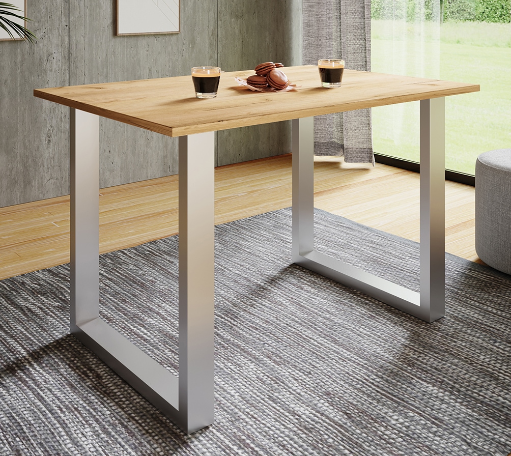 VCM Esstisch »Premium Holz Esstisch Küchentisch Xona U 110x50« 1 Stk. tlg.