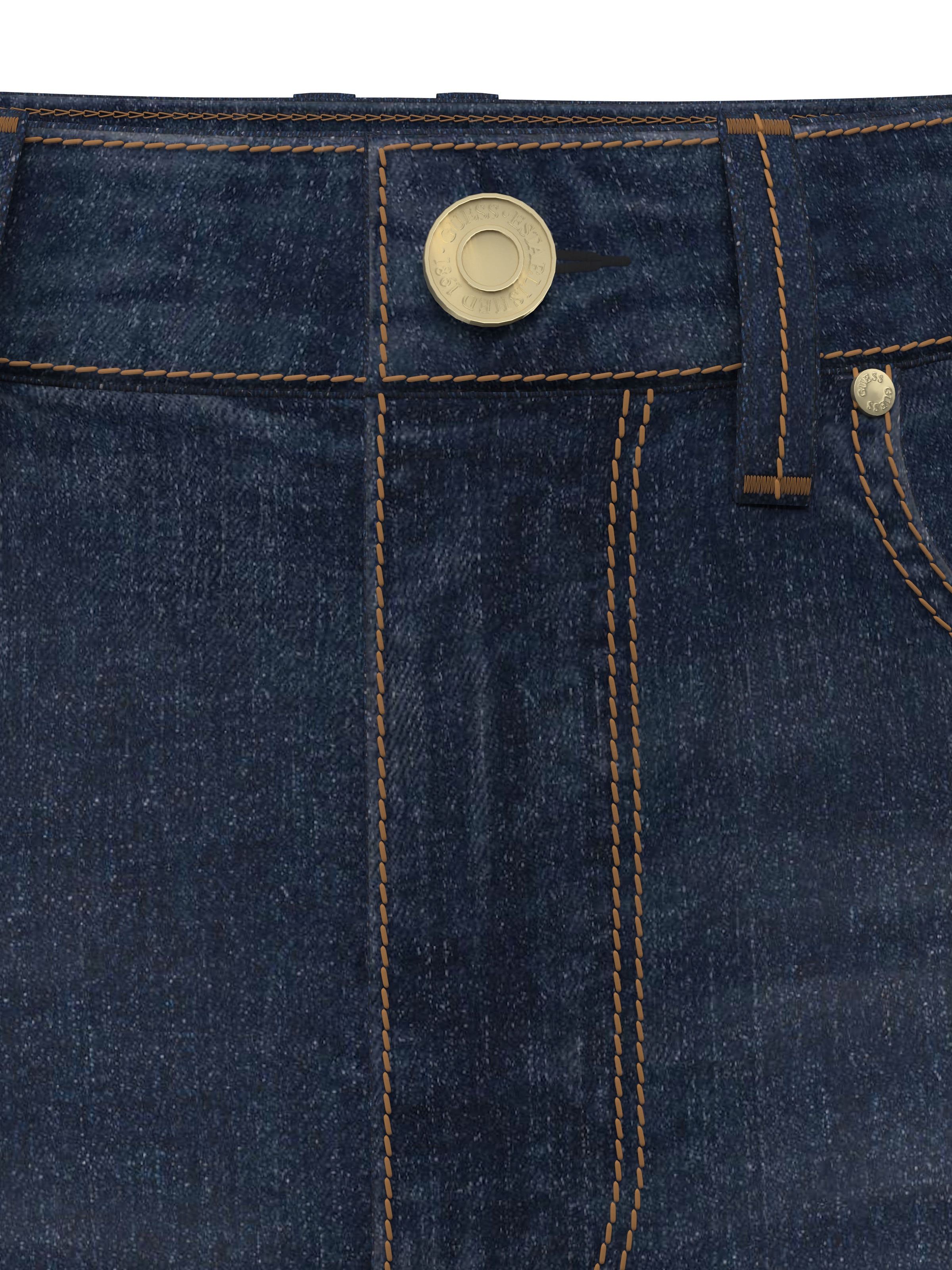 Guess Skinny-fit-Jeans »1981 SKINNY« mit bequemem Stretch, hoher Bund