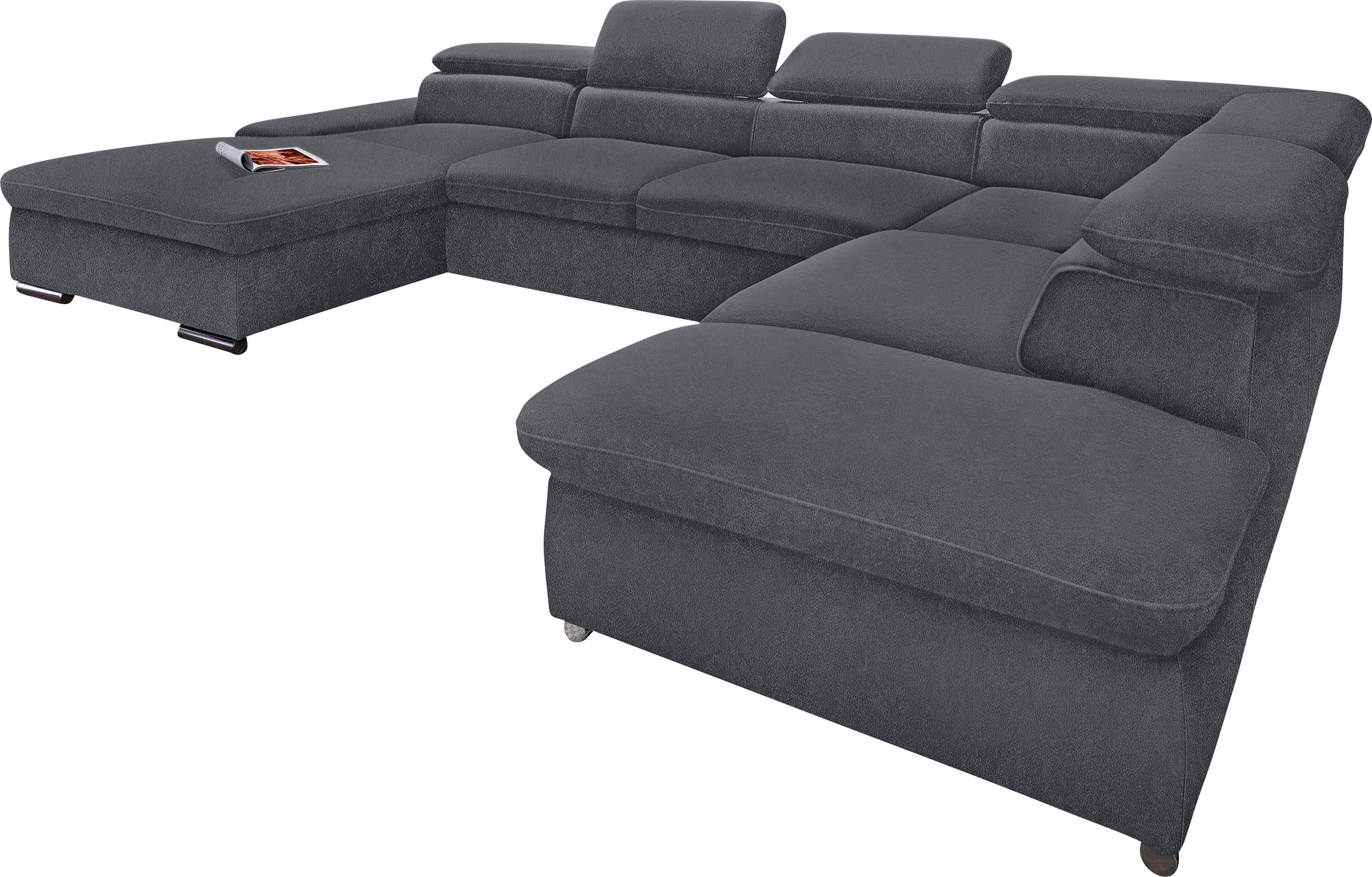 sit&more Wohnlandschaft "Alcudia U-Form" wahlweise mit Schlaffunktion