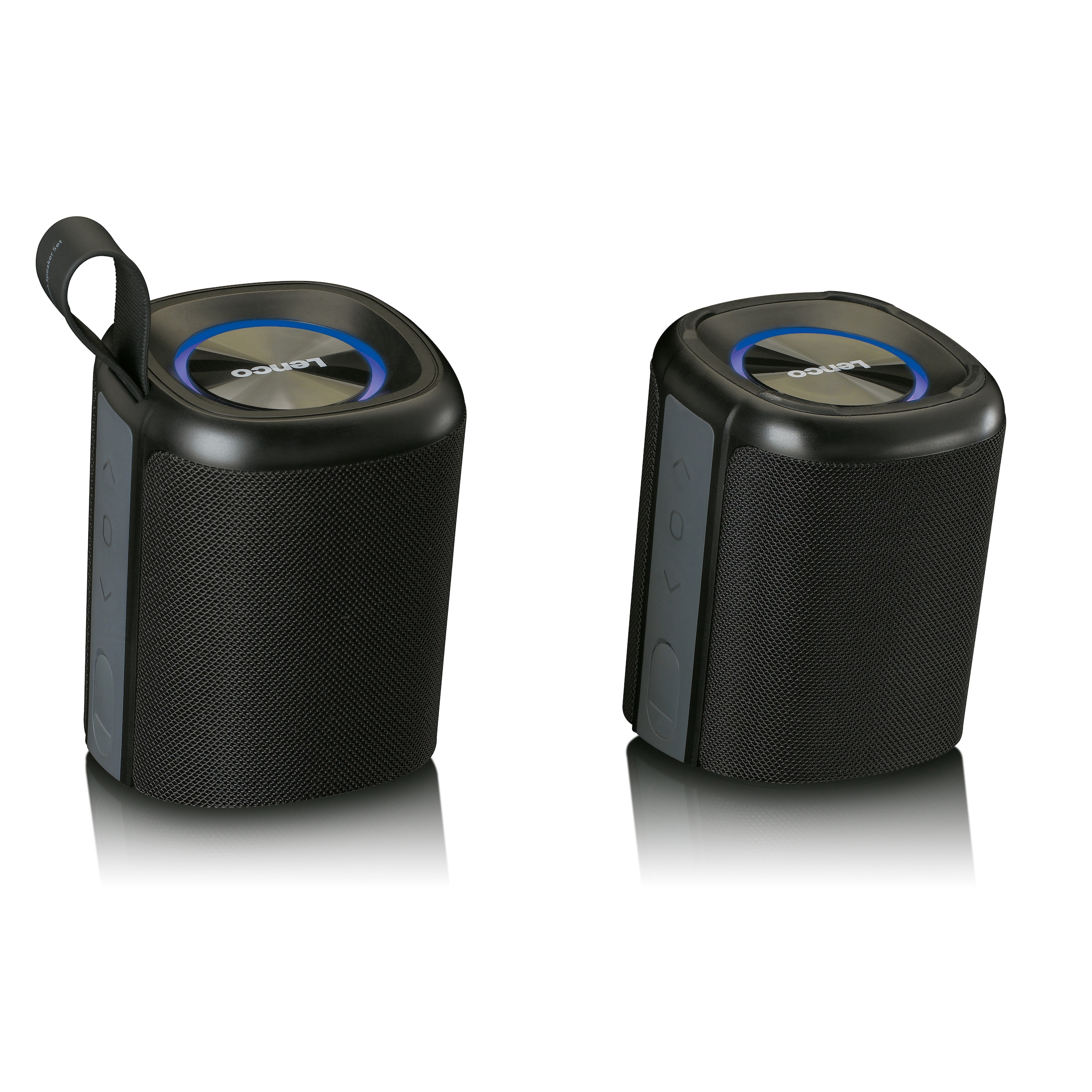 Lenco Bluetooth-Lautsprecher »BTP-400BK«, 2-in-1 Design, wasserdicht (IPX7)