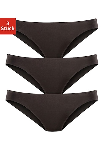 LASCANA Bikinislip, (Packung, 3 St., 3er-Pack), aus hochwertiger Modal-Qualität kaufen
