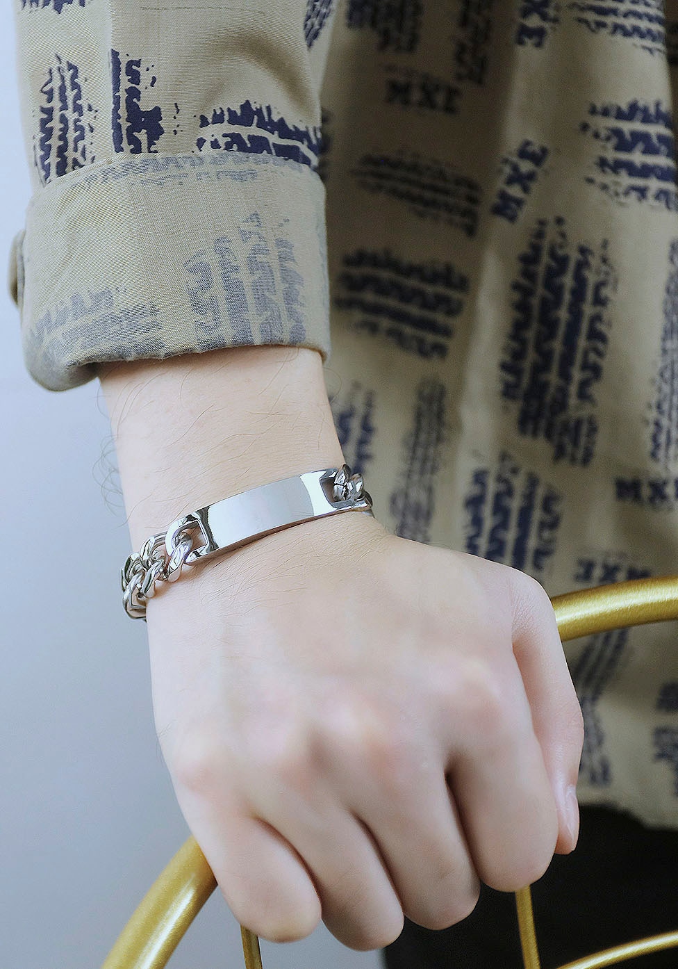 Firetti ID Armband »Schmuck Geschenk, Armkette Panzerkette, Anlass Geburtstag Weihnachten«