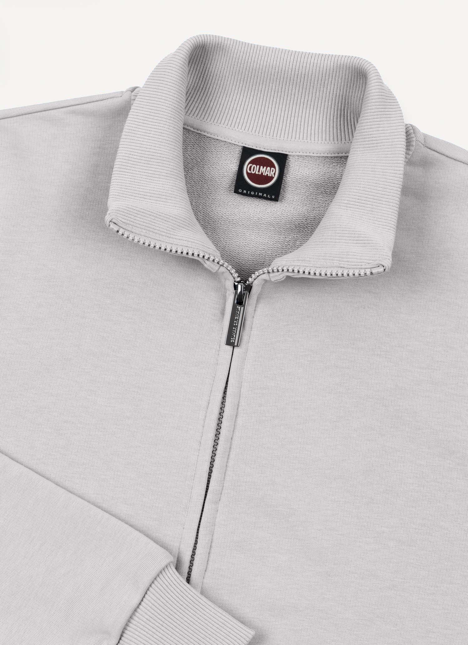 Colmar Sweatjacke »MENS SWEATJACKET« mit geripptem Stehkragen, aus Baumwolle, Regular Fit
