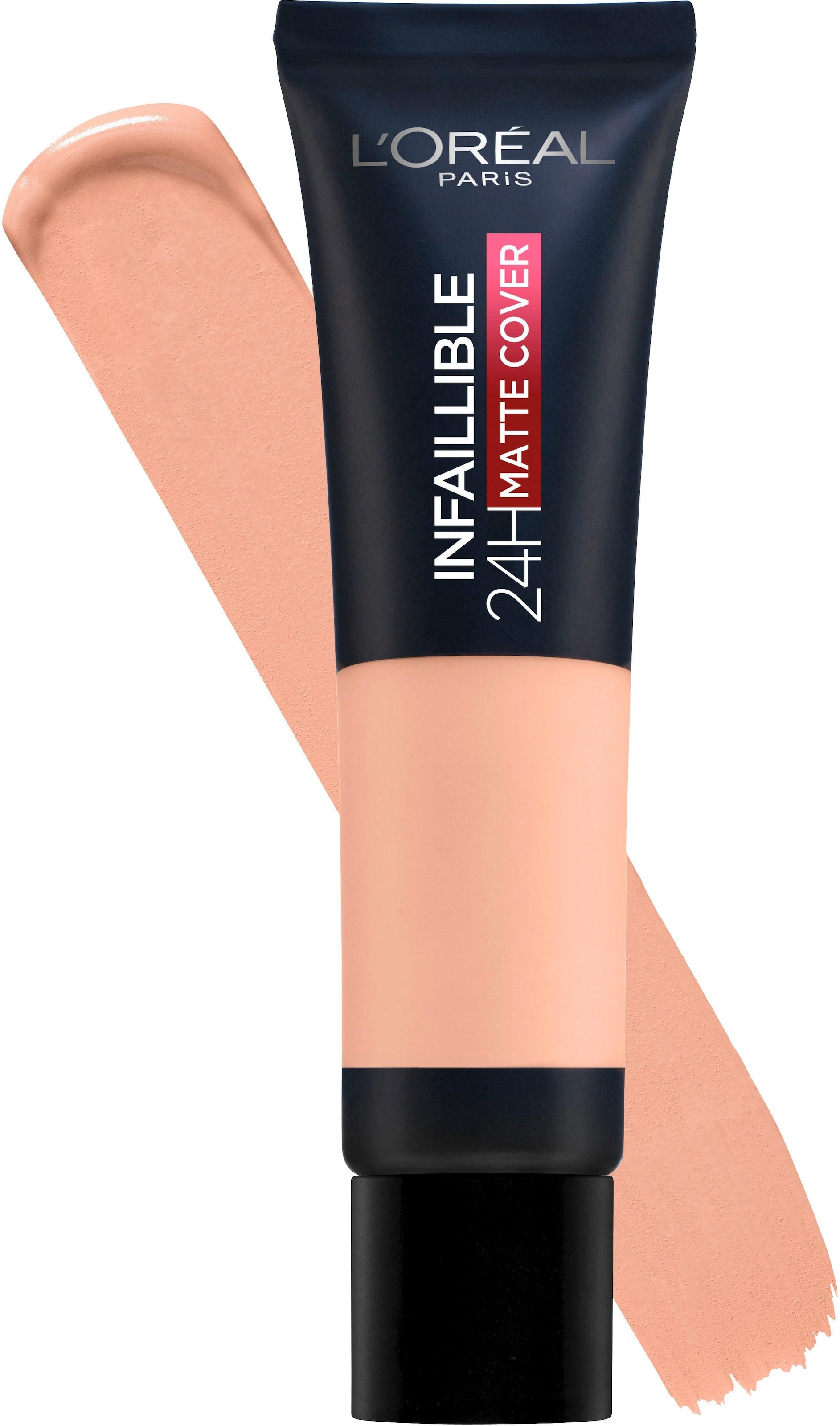 L'ORÉAL PARIS Foundation »Infaillible 32H Matte Cover«, mit langanhaltender Formel