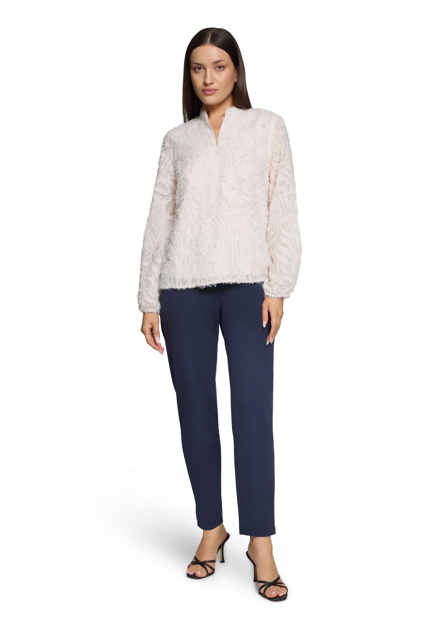 Betty&Co Schlupfbluse »Schlupfbluse mit Struktur«